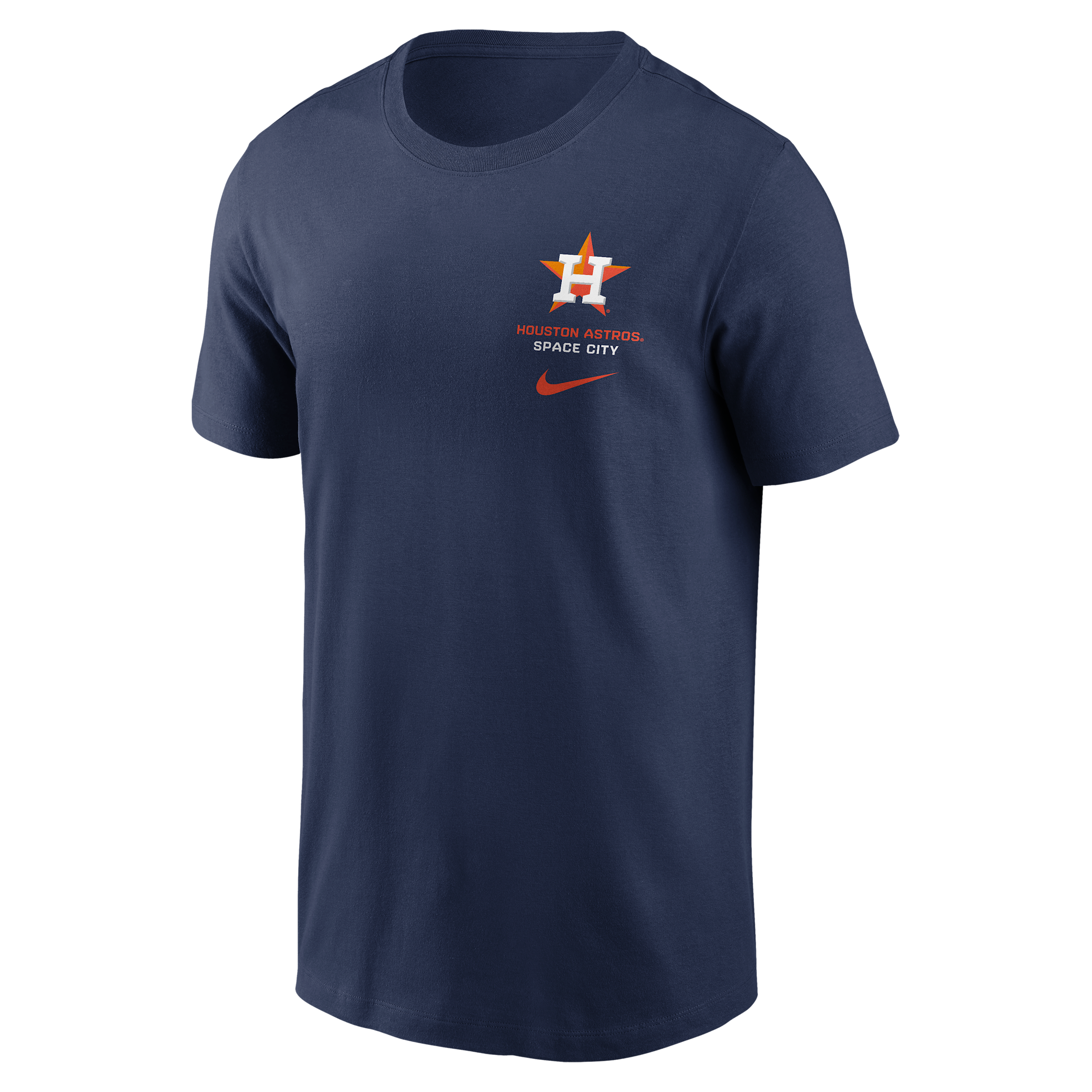 Houston Astros 2-Hit Nike Men's MLB T-Shirt in Blue | N19944BHUS-1DJ
