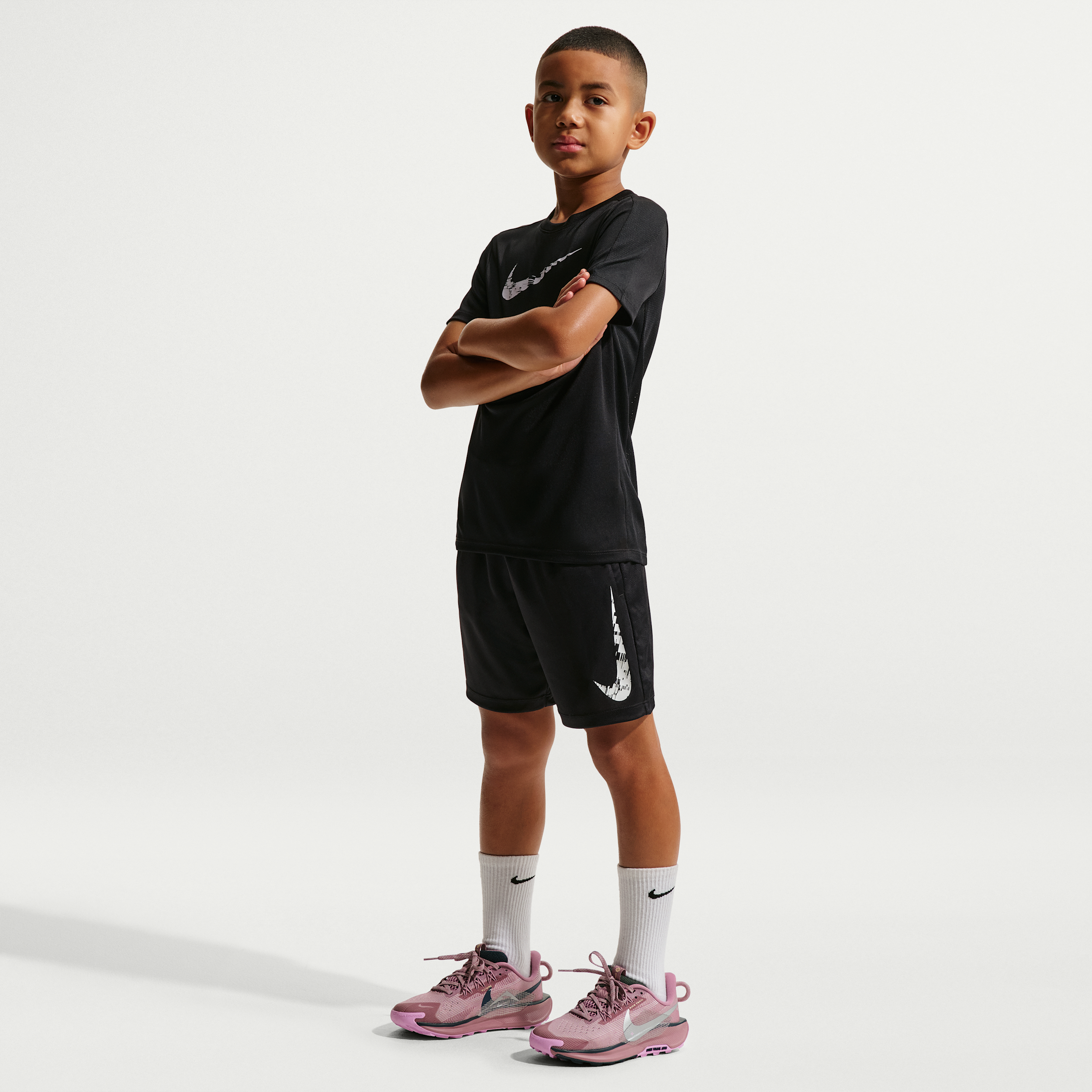 Nike Trophy23 Big Kids' (Boys') Dri-FIT Shorts in Black | IF2399-011