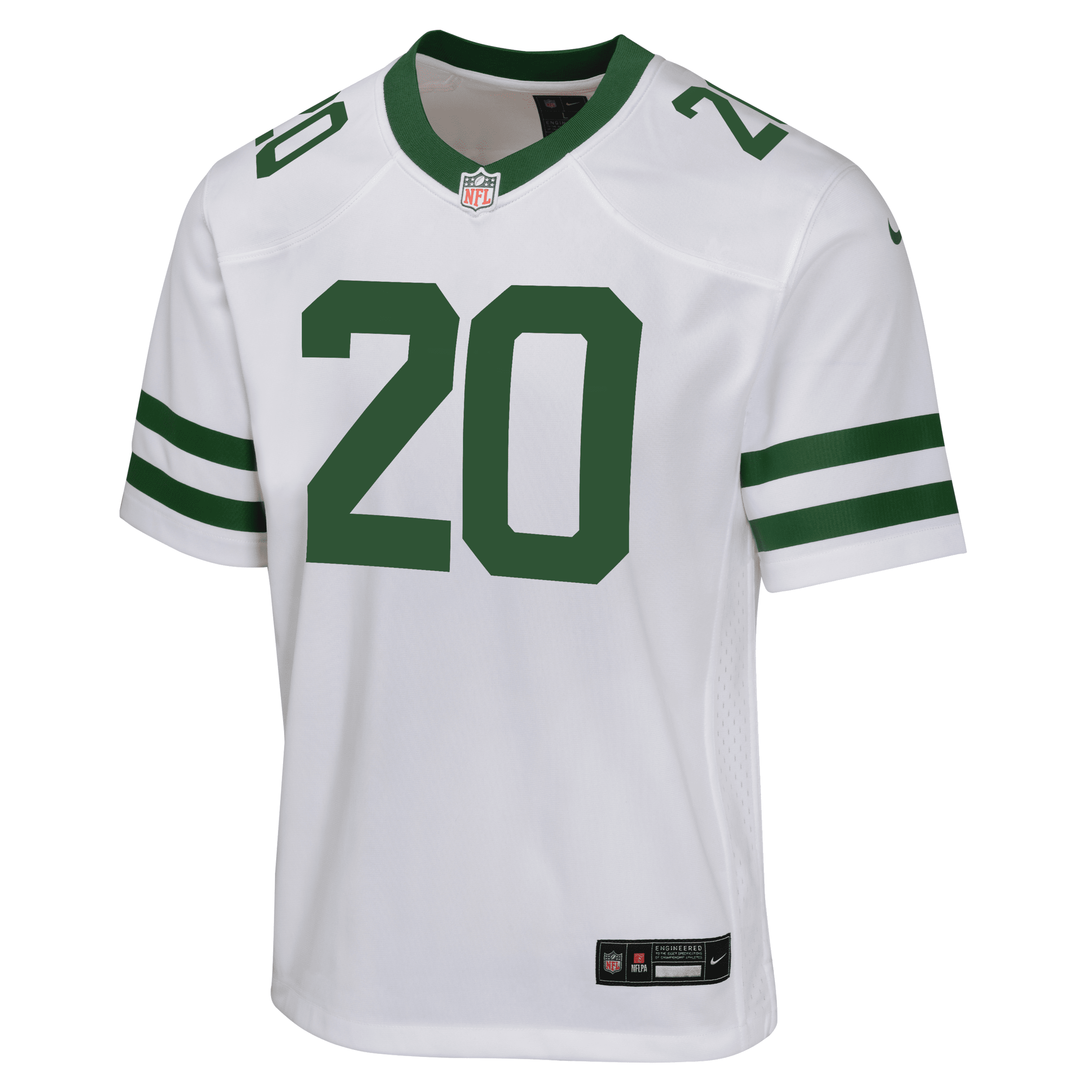 Shop Nike Breece Hall New York Jets Big Kids'  Nfl Game Jersey In White