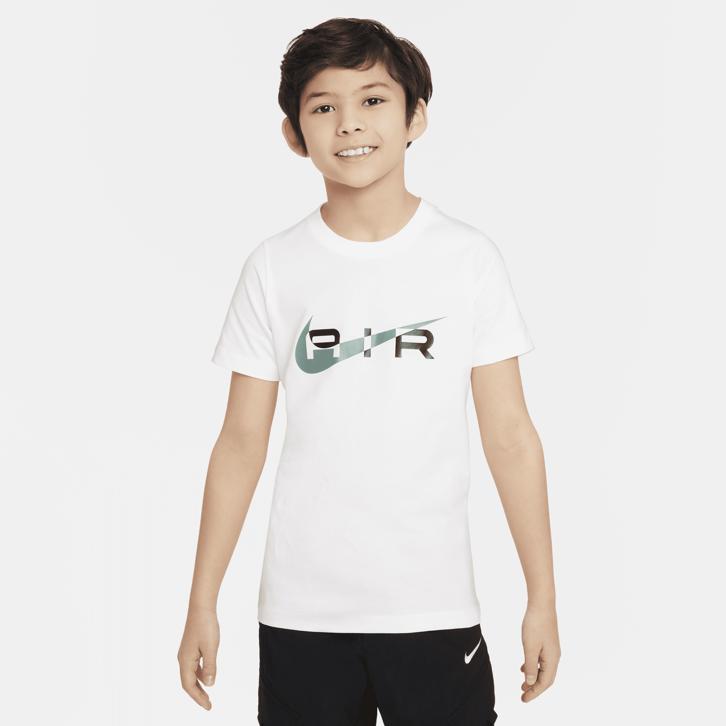 Nike Air Big Kids' (boys') T-shirt In White