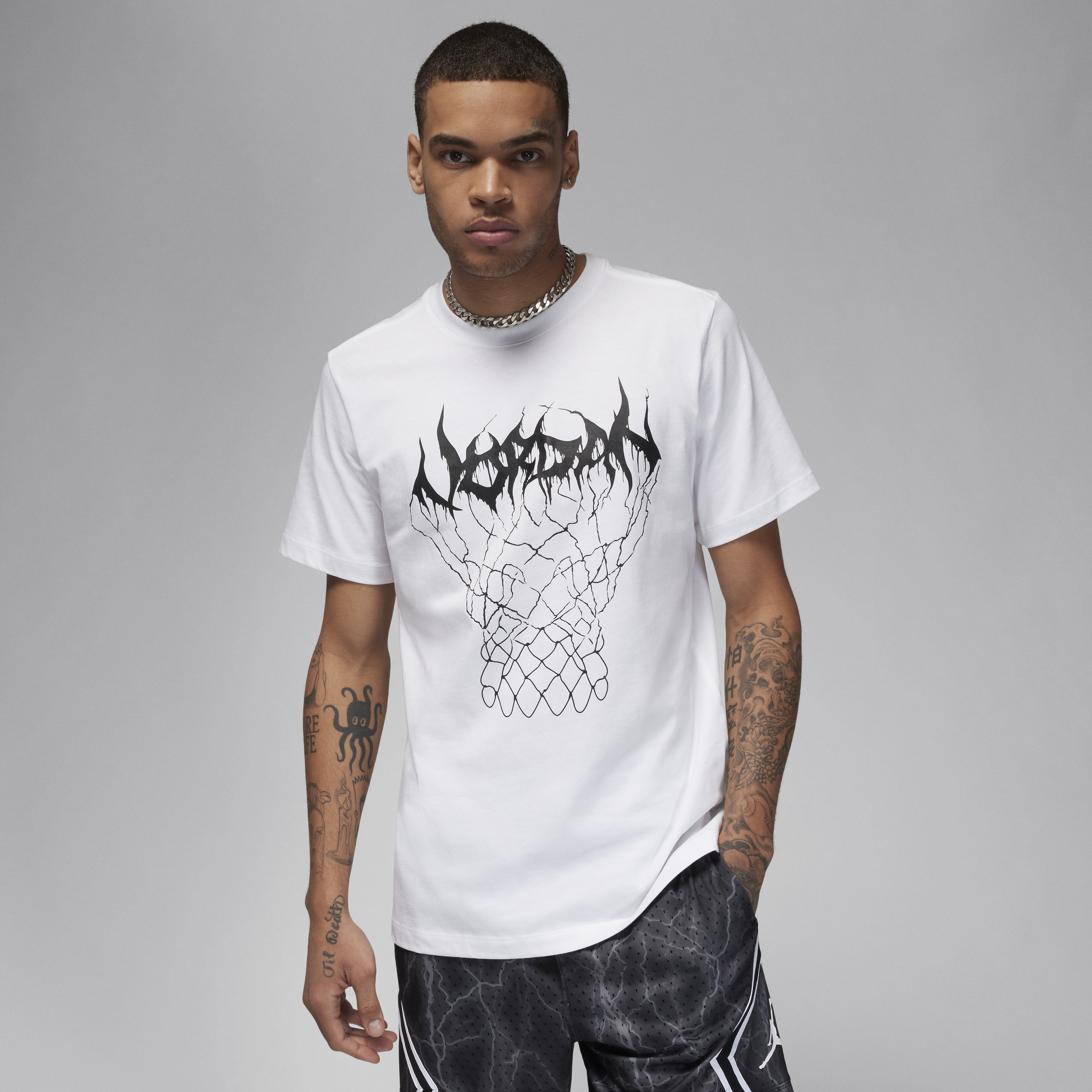 Jordan Men's  Sport Dri-fit Graphic T-shirt In White