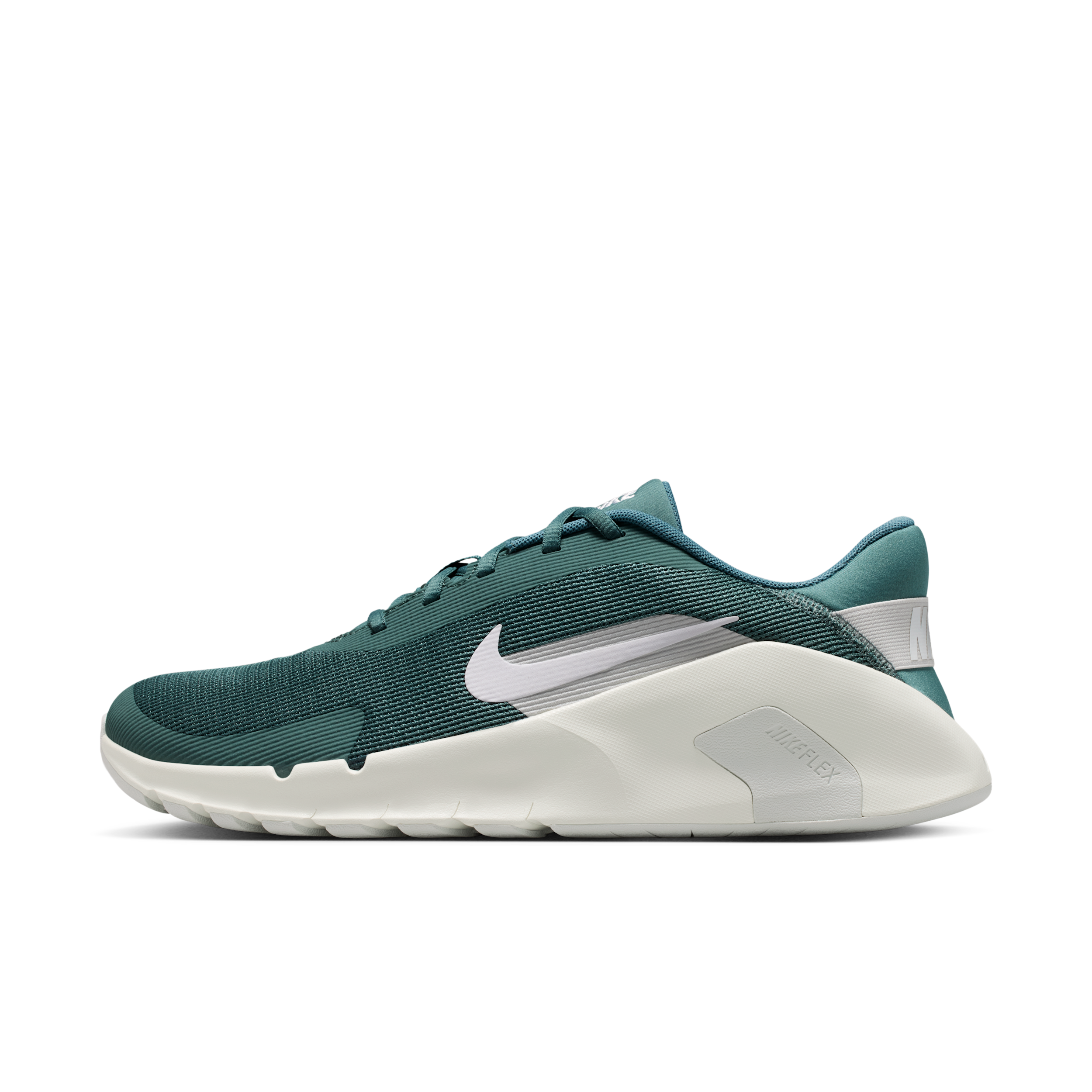 Nike Men's Flex Train Training Shoes in Mineral Slate/Spruce Aura/Photon Dust Size: 12.0