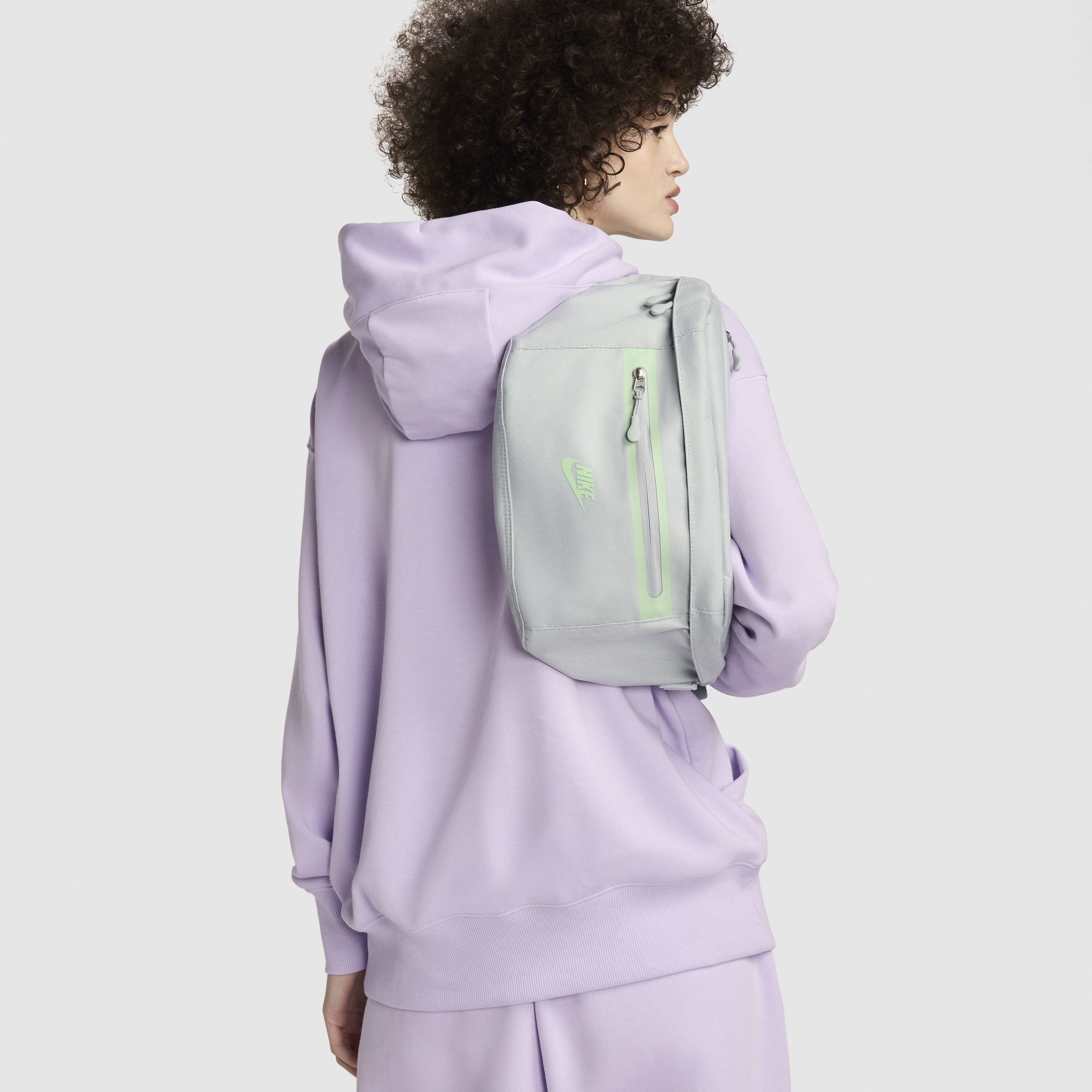 Shop Nike Unisex Elemental Premium Fanny Pack (8l) In Grey