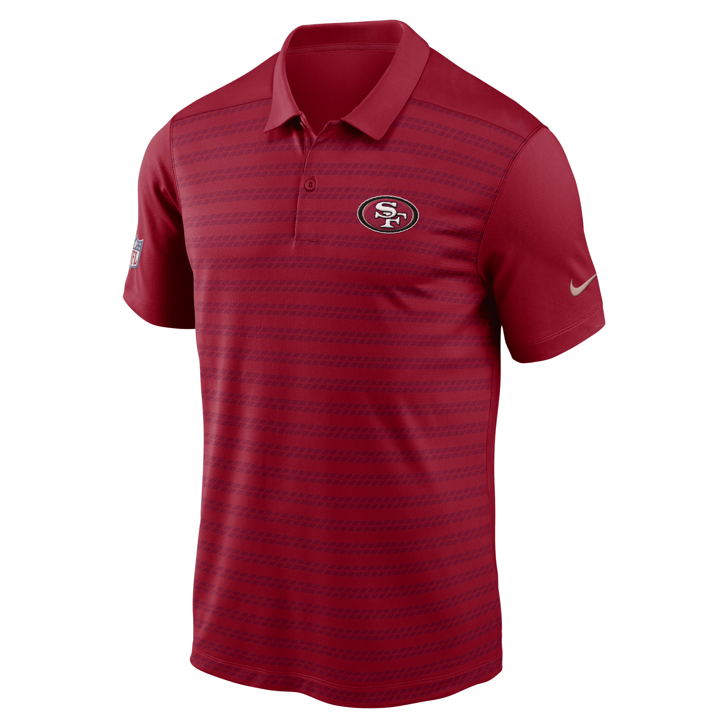 Nike San Francisco 49ers Sideline Victory  Men's Dri-fit Nfl Polo In Red