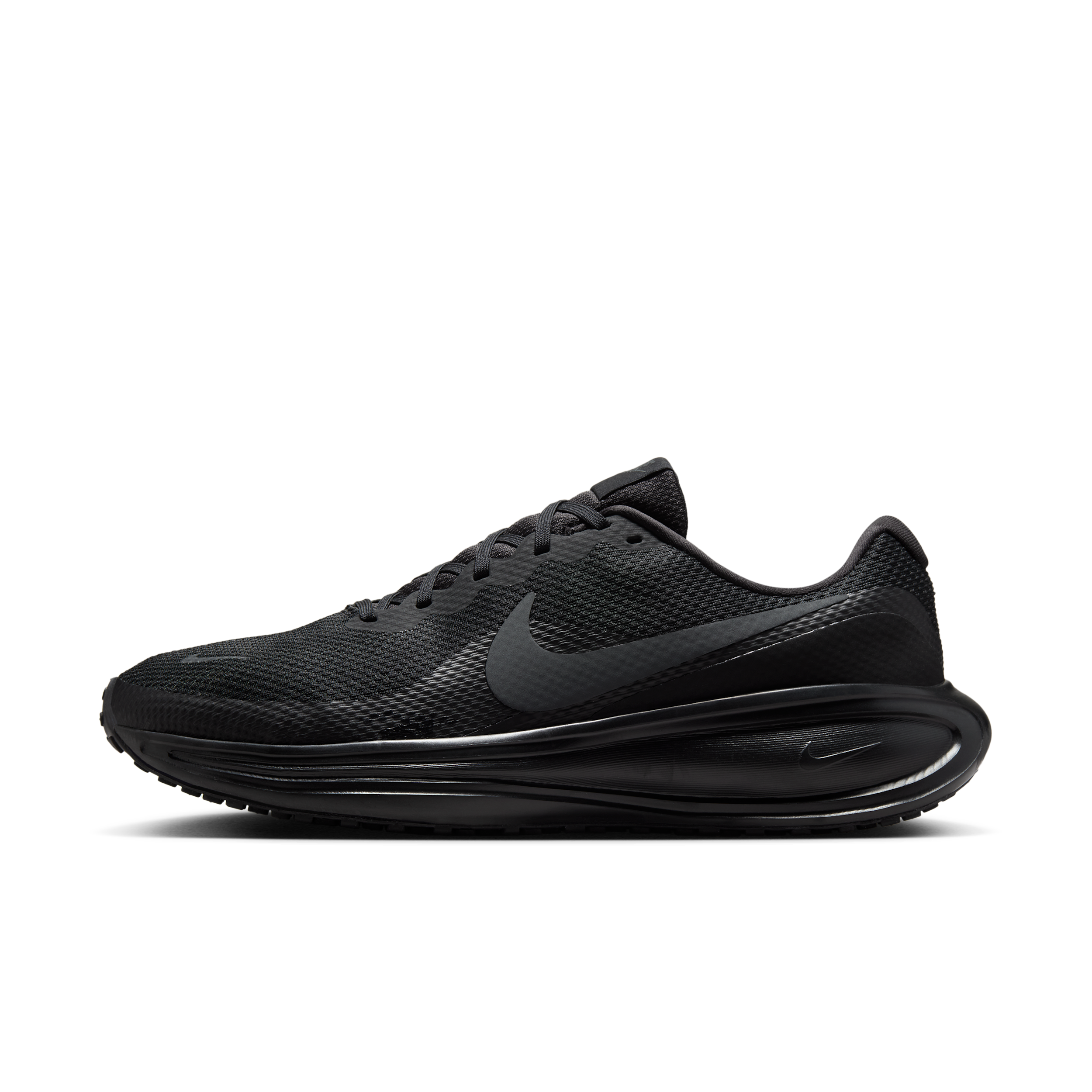 Nike Men's Revolution 8 Road Running Shoes (extra Wide) In Black