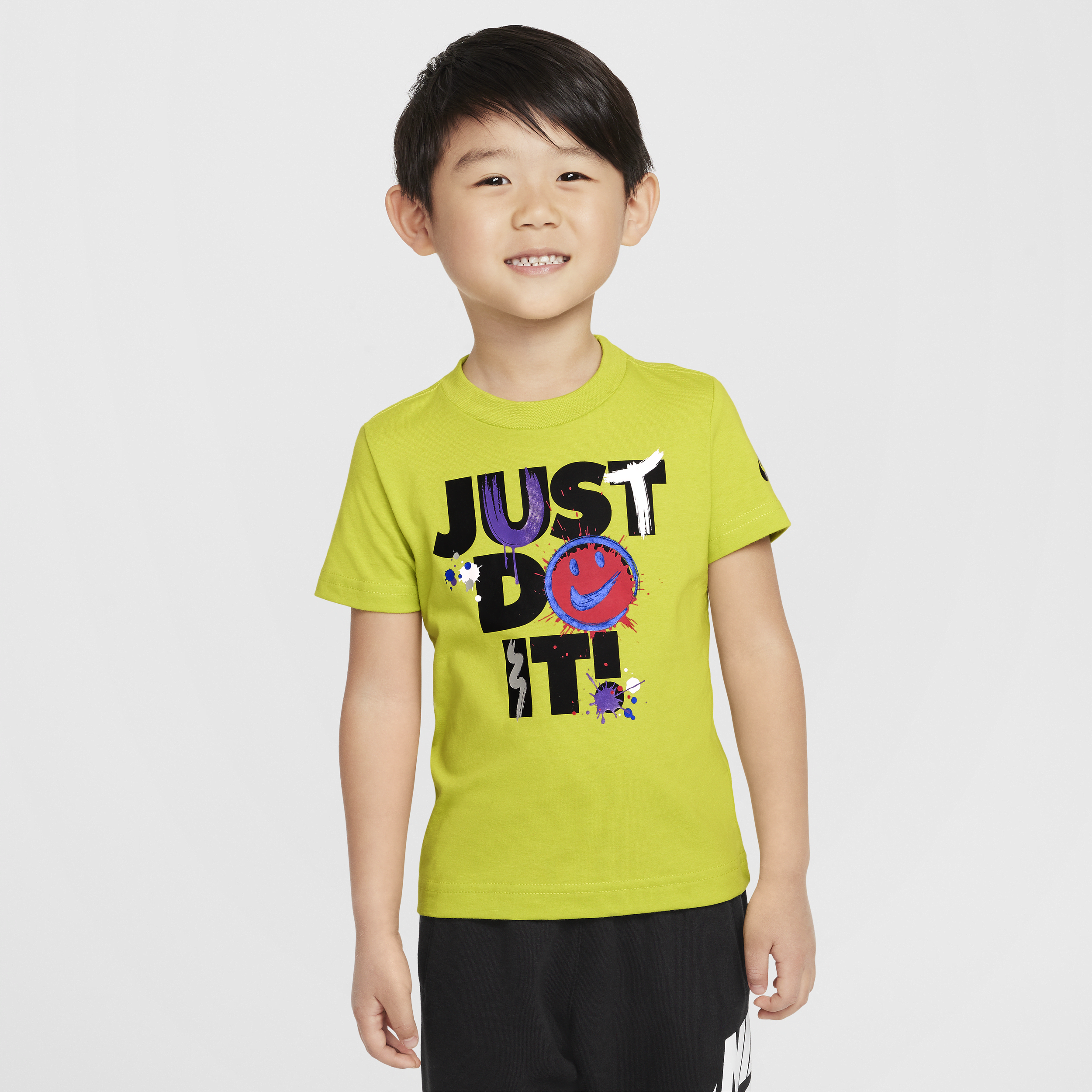 Nike Babies' "express Yourself" Toddler "just Do It" T-shirt In Green