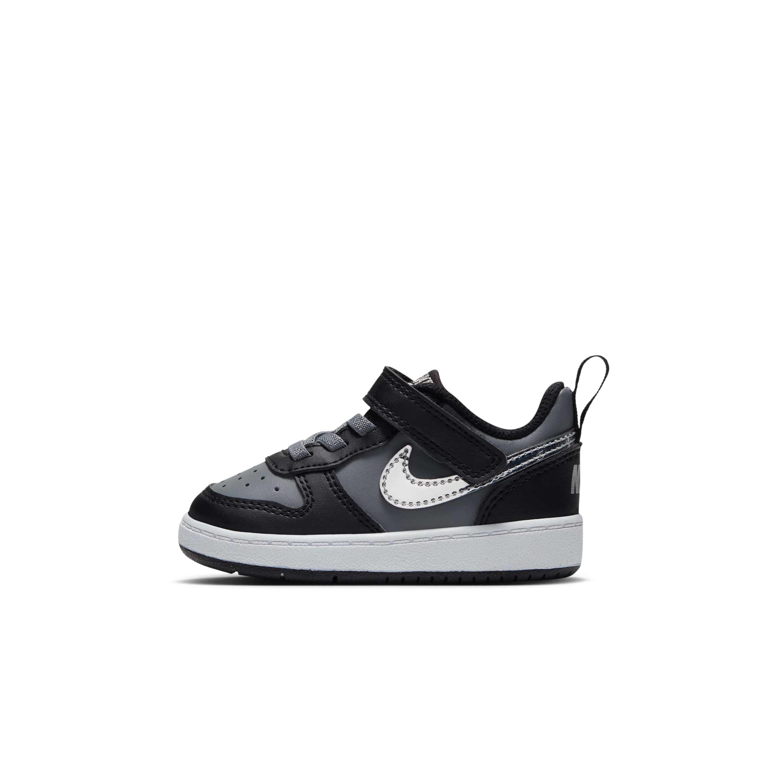 Nike Court Borough Low Baby/Toddler Shoes in Black | IV0504-035