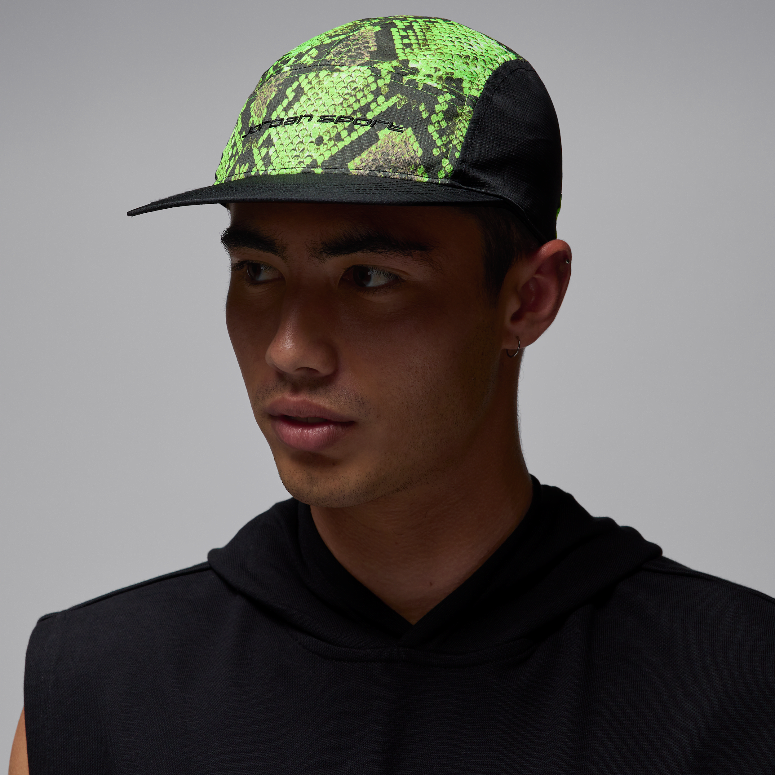 Jordan Sport Fly Dri-fit Unstructured Hat In Black