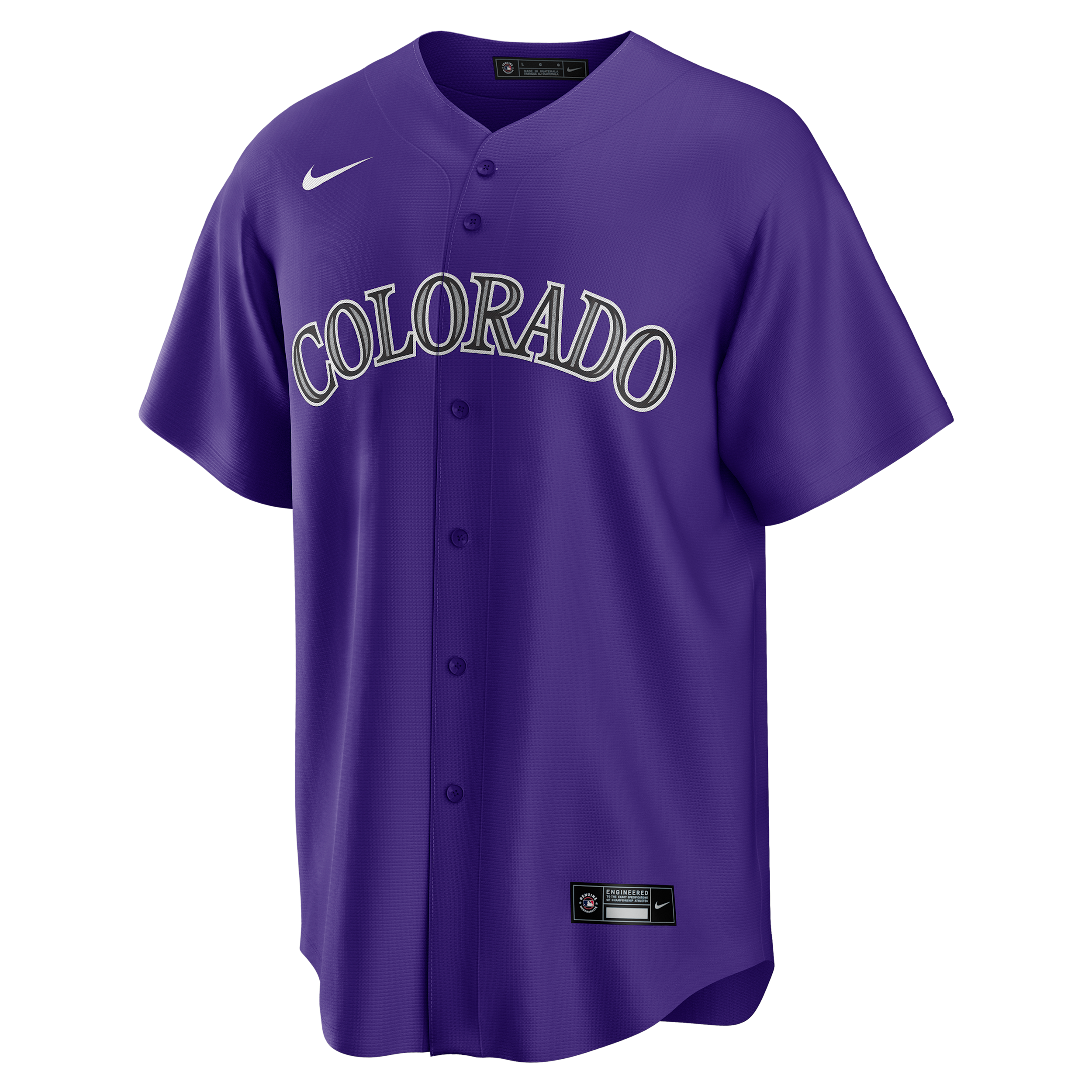 Men's Nike Kris Bryant Purple Colorado Rockies Alternate Replica Player Jersey - Purple
