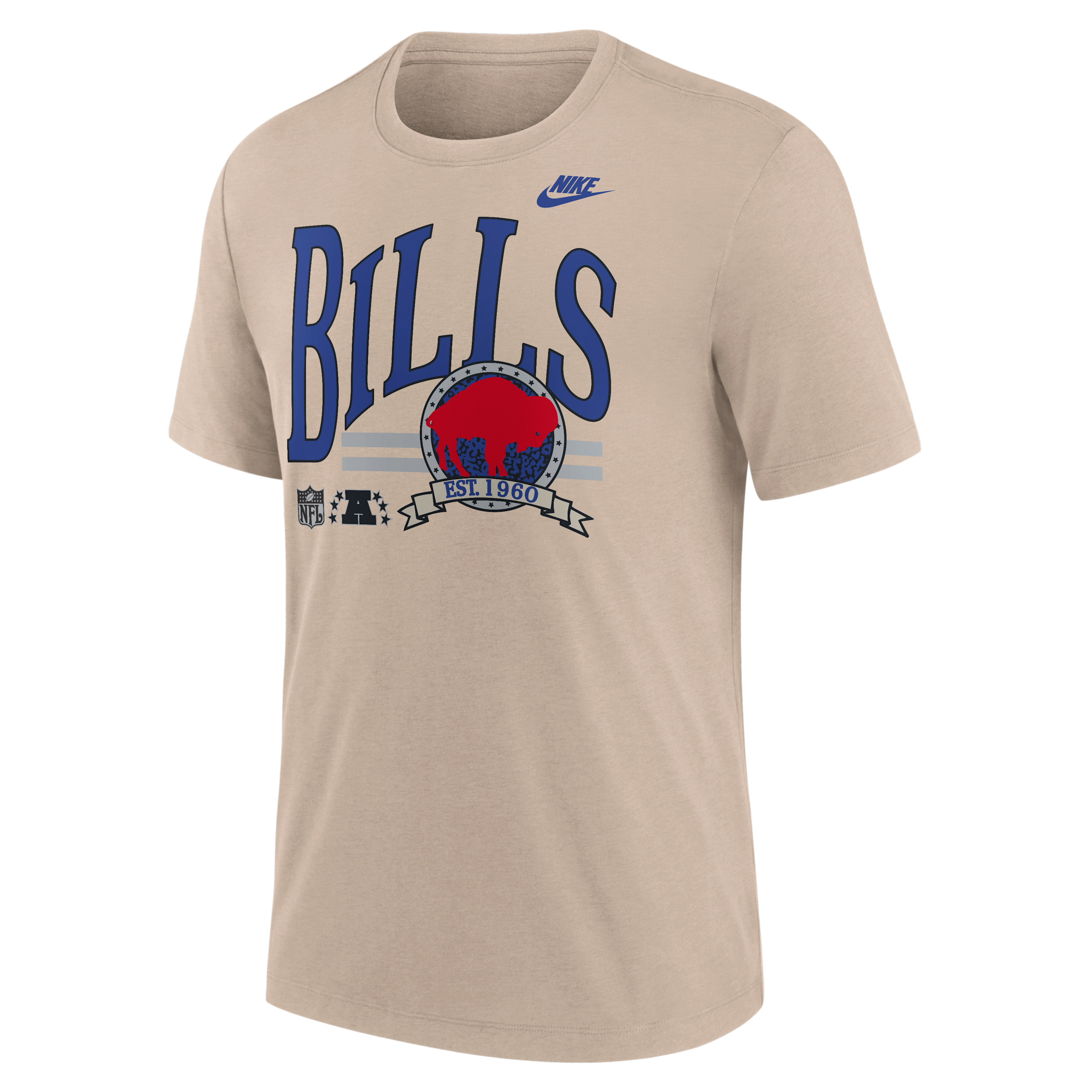 Buffalo Bills Rewind Nike Men's NFL T-Shirt in Brown | NJFD05Y81V-KCB