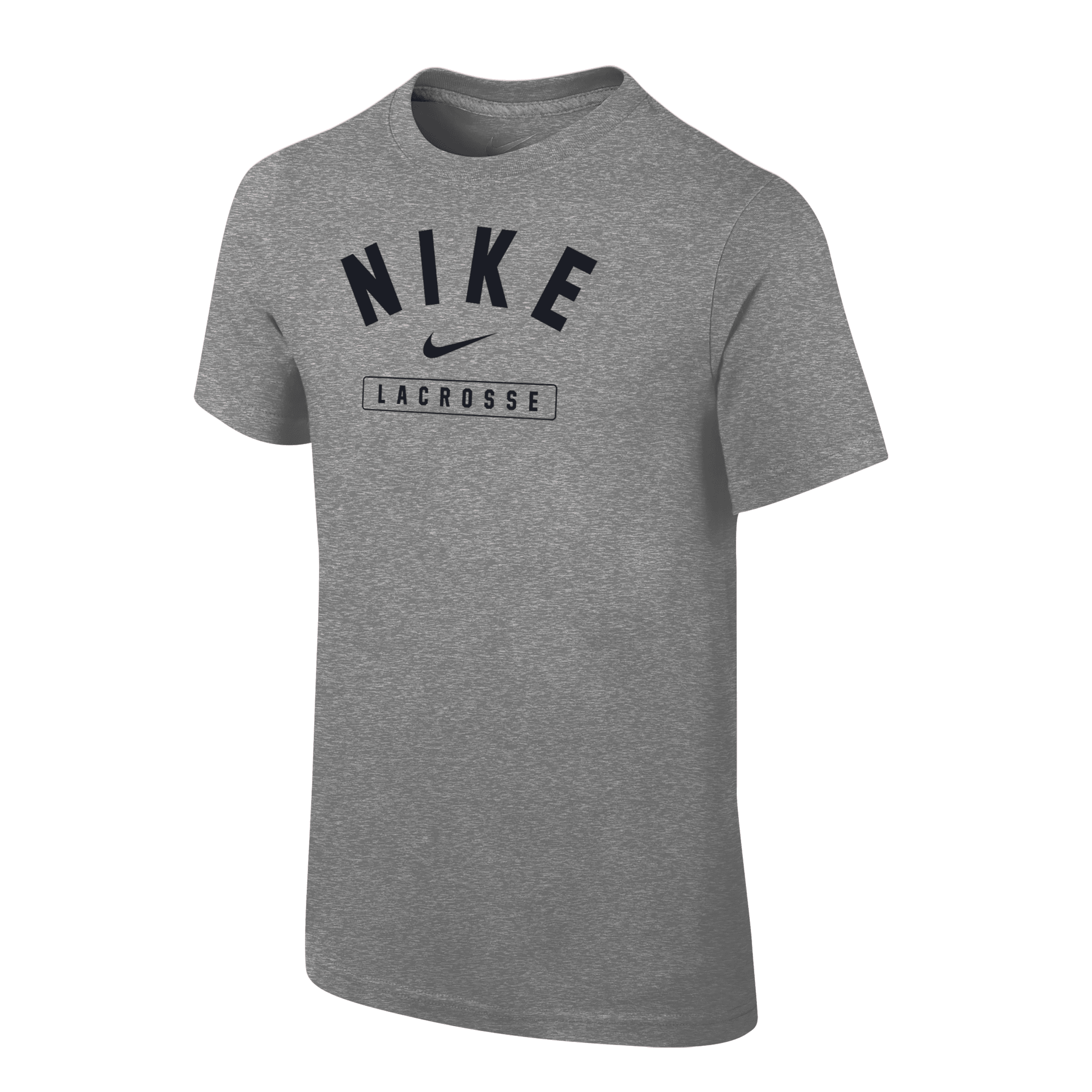 Nike Lacrosse Big Kids' (boys') T-shirt In Grey
