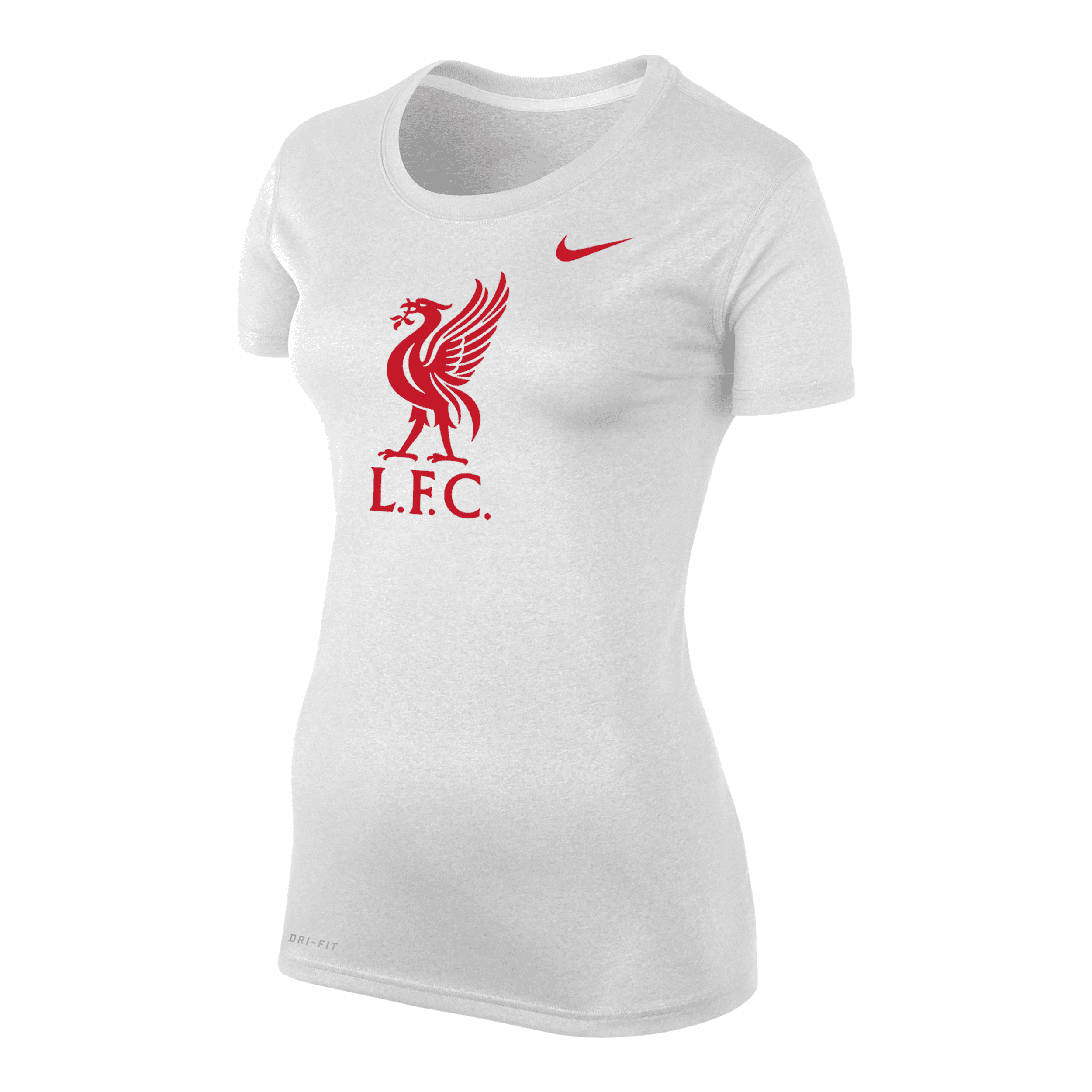 Shop Nike Liverpool  Women's Dri-fit T-shirt In White