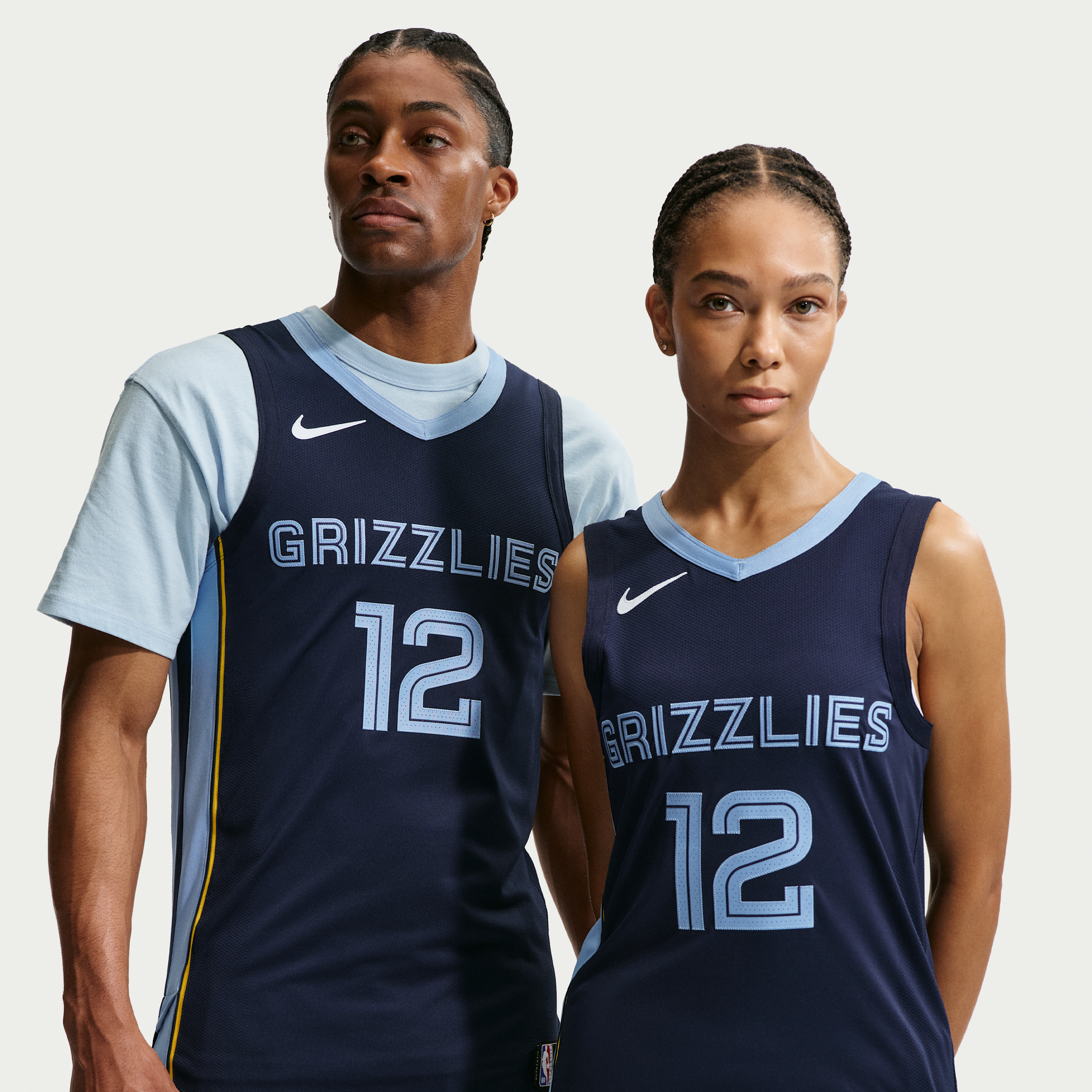 Men's Nike Ja Morant Navy Memphis Grizzlies Authentic Jersey - Association Edition - Navy