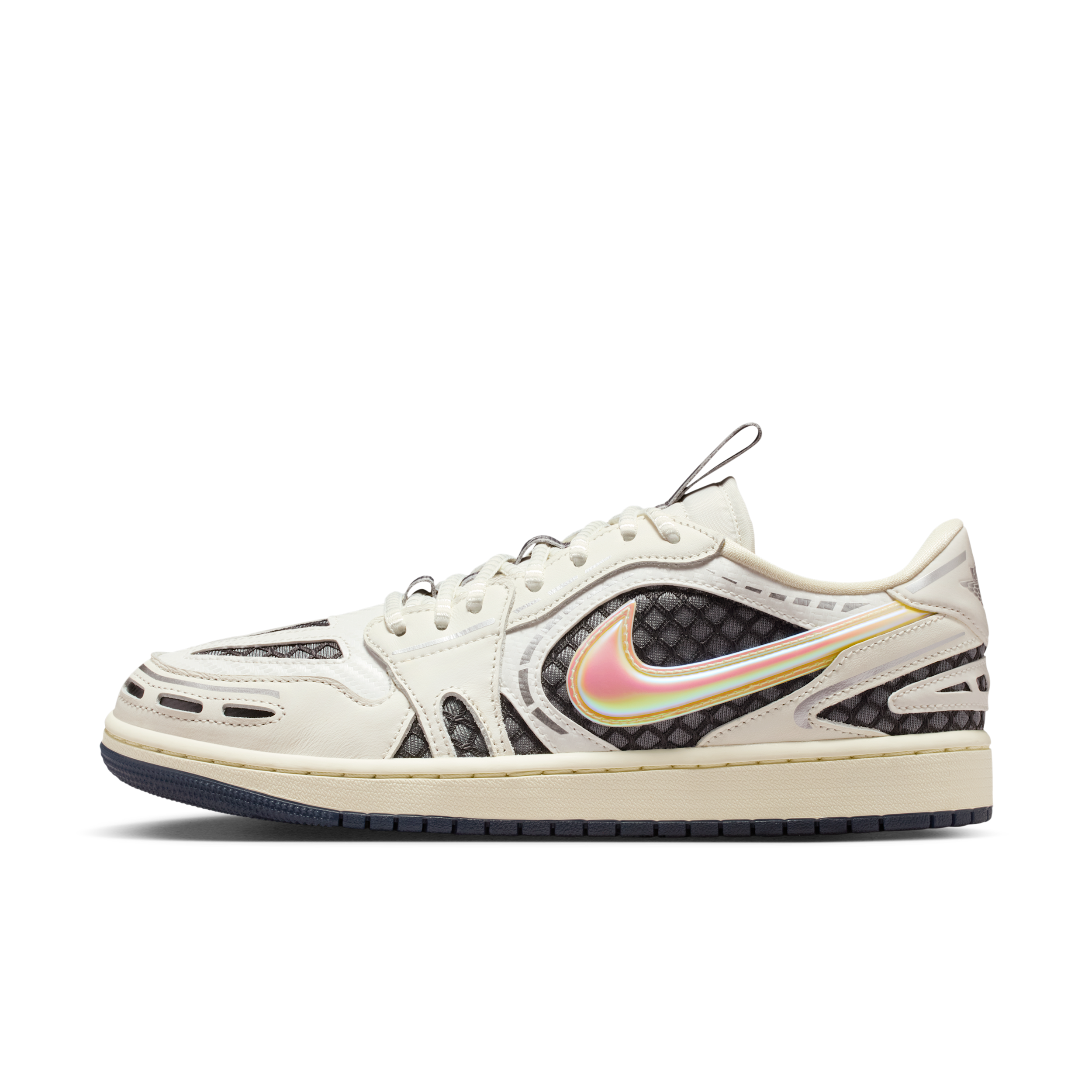 Jordan Women's Air  1 Low Method Of Make Shoes In White