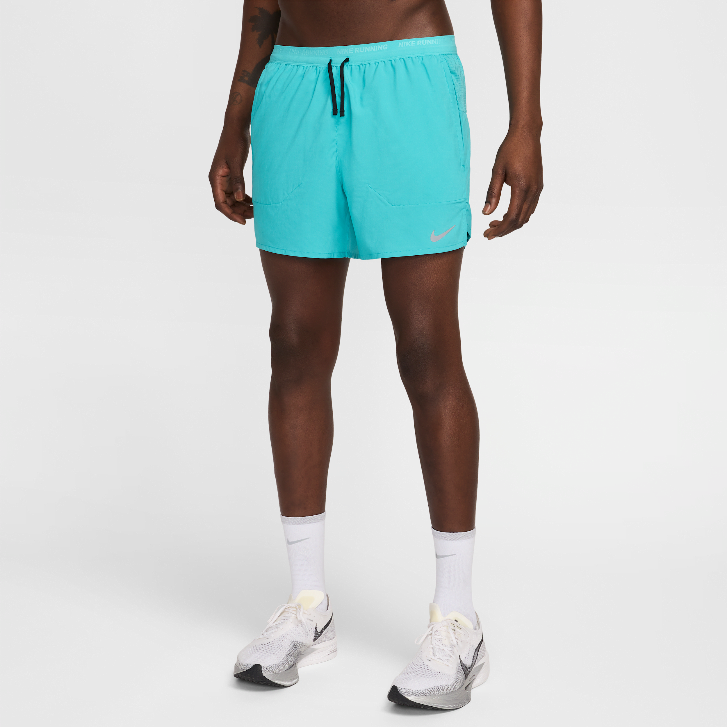 Nike Men's Stride Dri-fit 5" Brief-lined Running Shorts In Green
