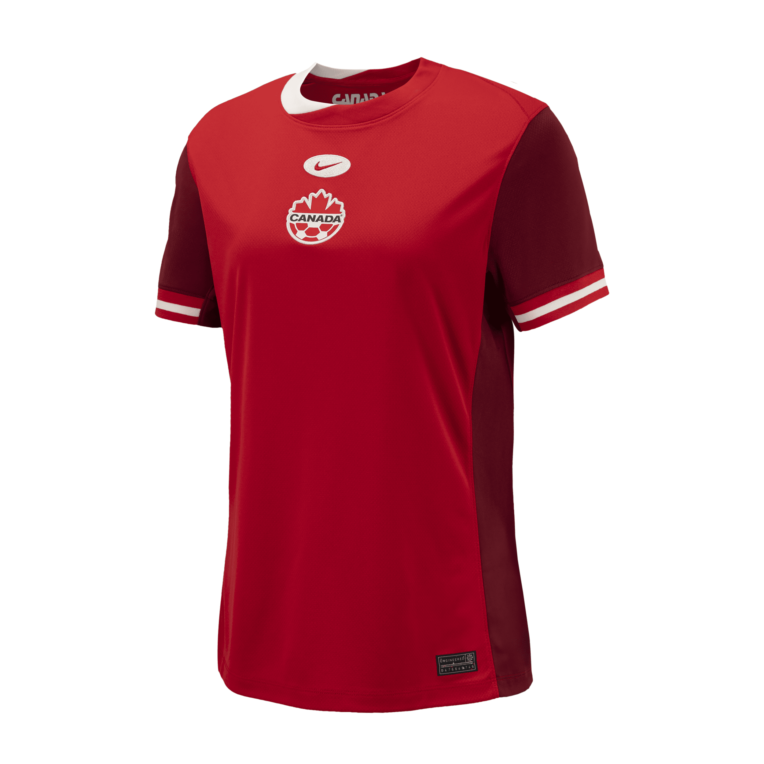 Shop Nike Canada 2024 Stadium Home  Women's Dri-fit Soccer Replica Jersey In Red