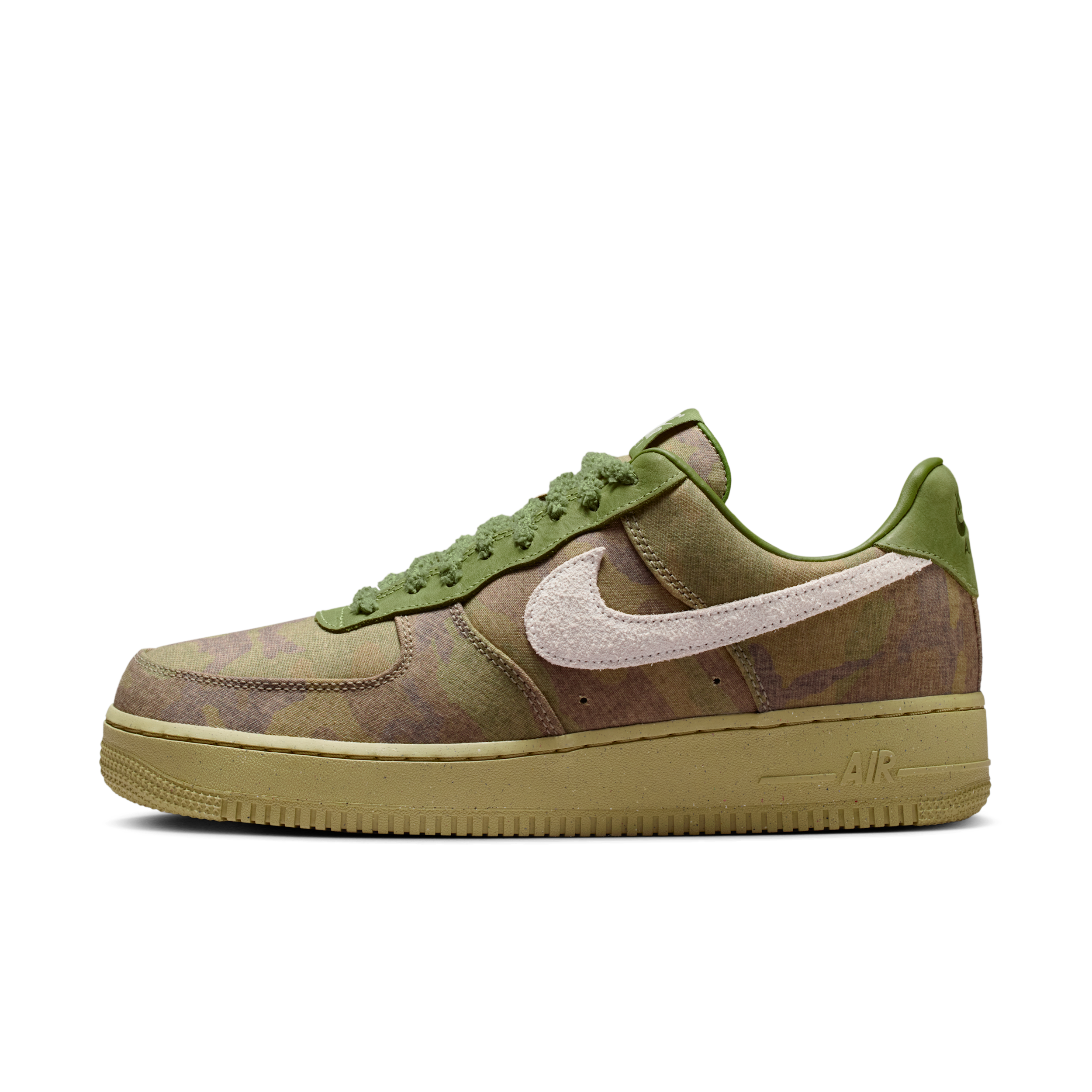 Nike Men's Air Force 1 Low Shoes in Green | IO5011-300