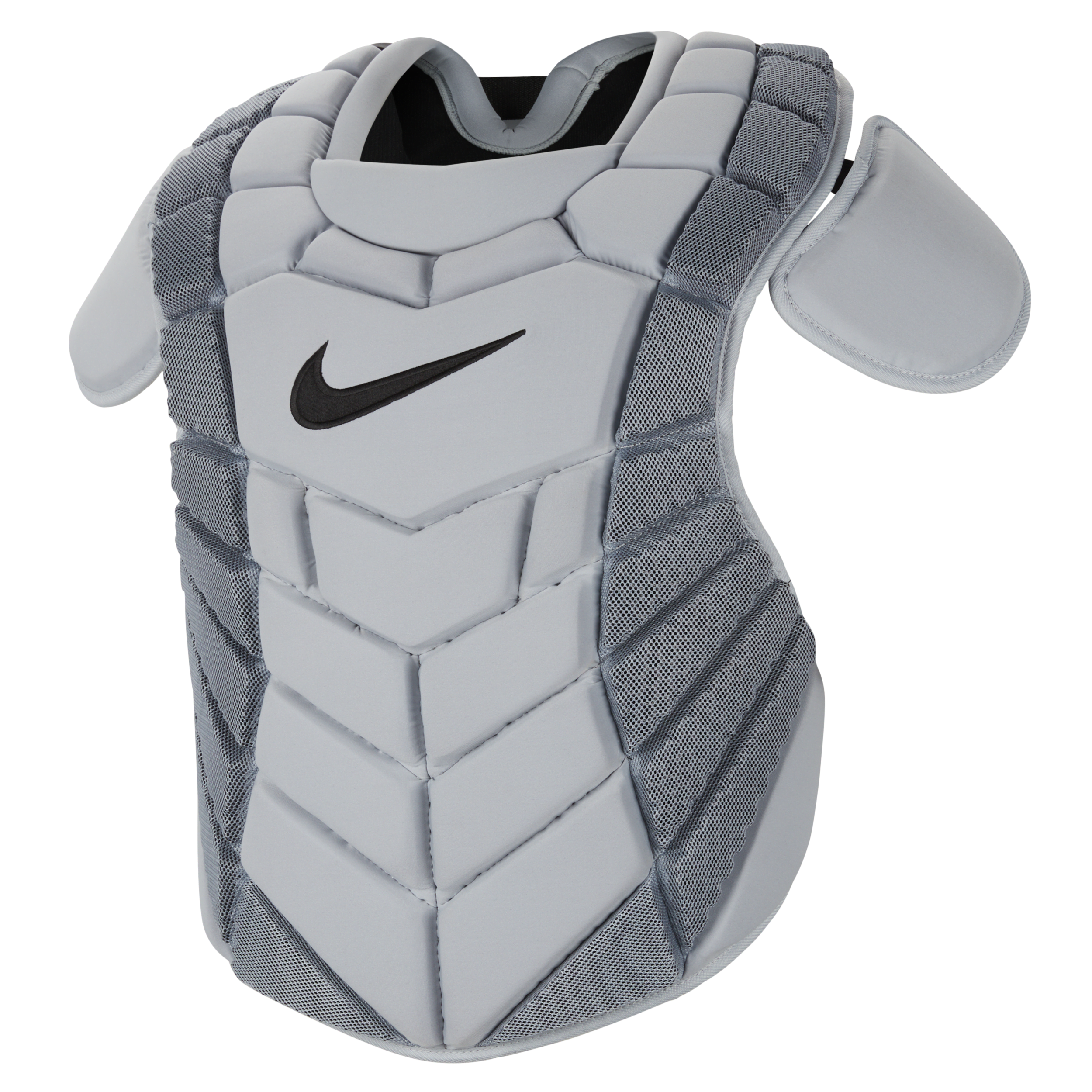 Nike Diamond Elite Catcher's Chest Protector, Men's, Wolf Grey/Wolf Grey/Black