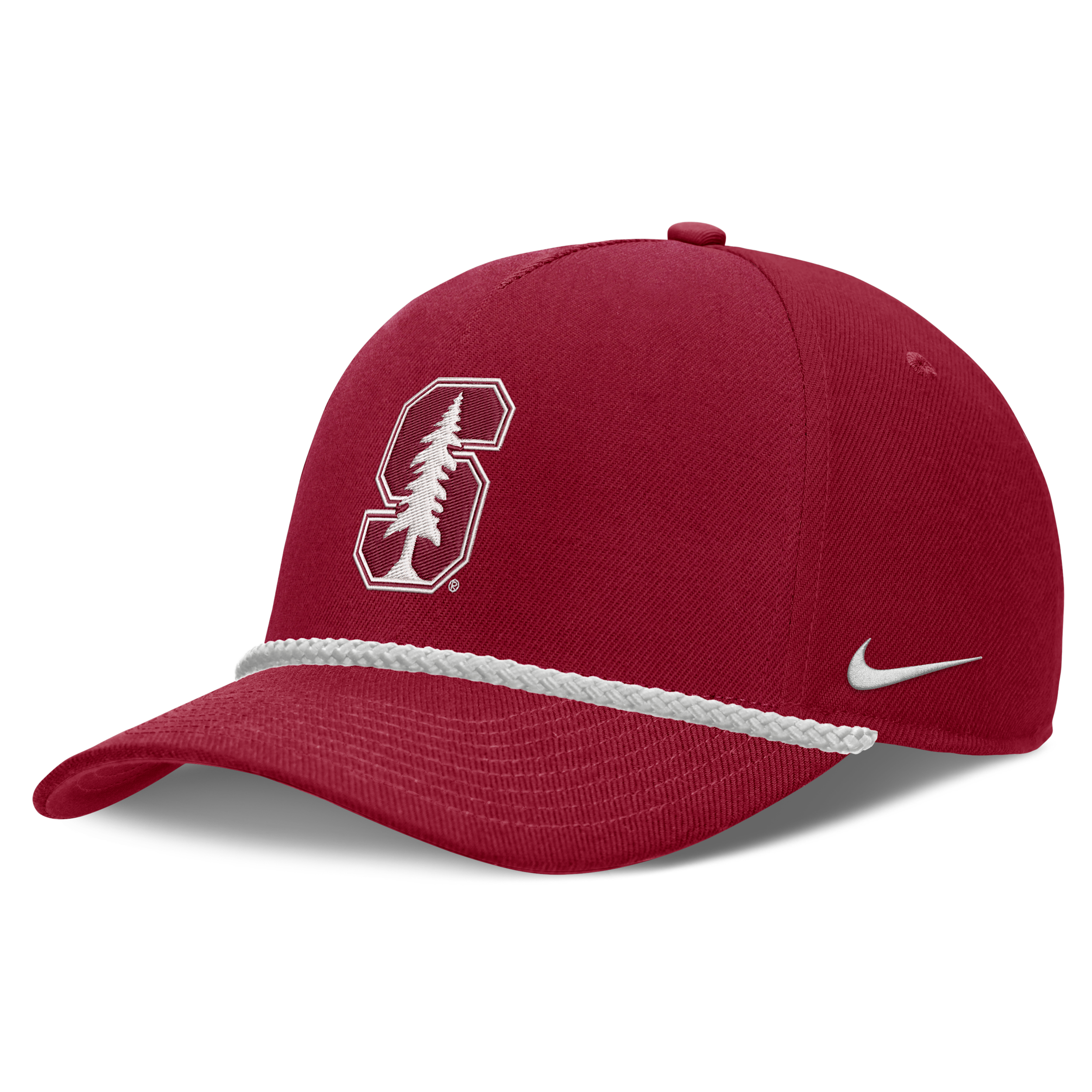 Stanford Sideline Rope Rise Nike Unisex College Adjustable Hat in Red | NC9669WSDN-ZL0