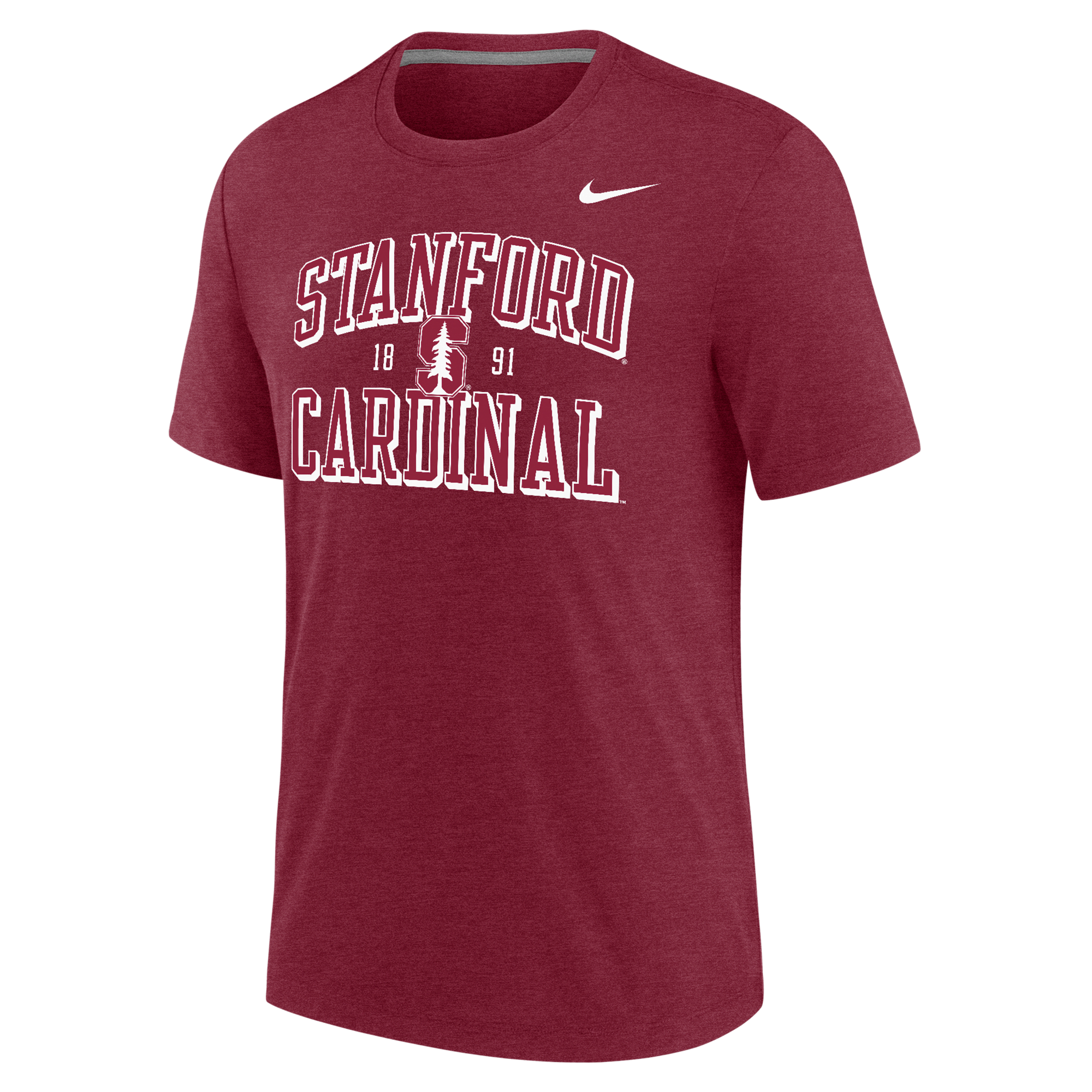 Nike Stanford  Men's College T-shirt In Gray