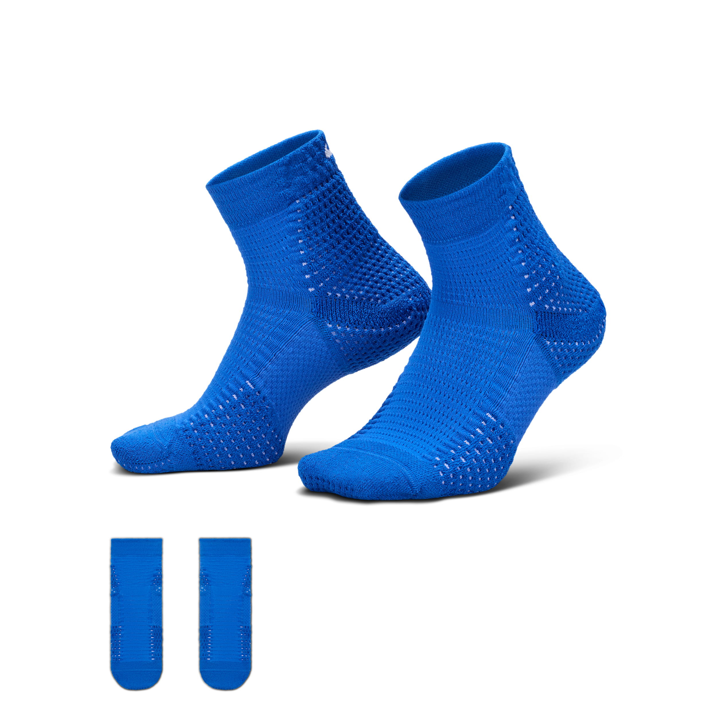Nike Unisex Unicorn Dri-FIT ADV Cushioned Ankle Socks (1 Pair) in Blue | DQ7597-482