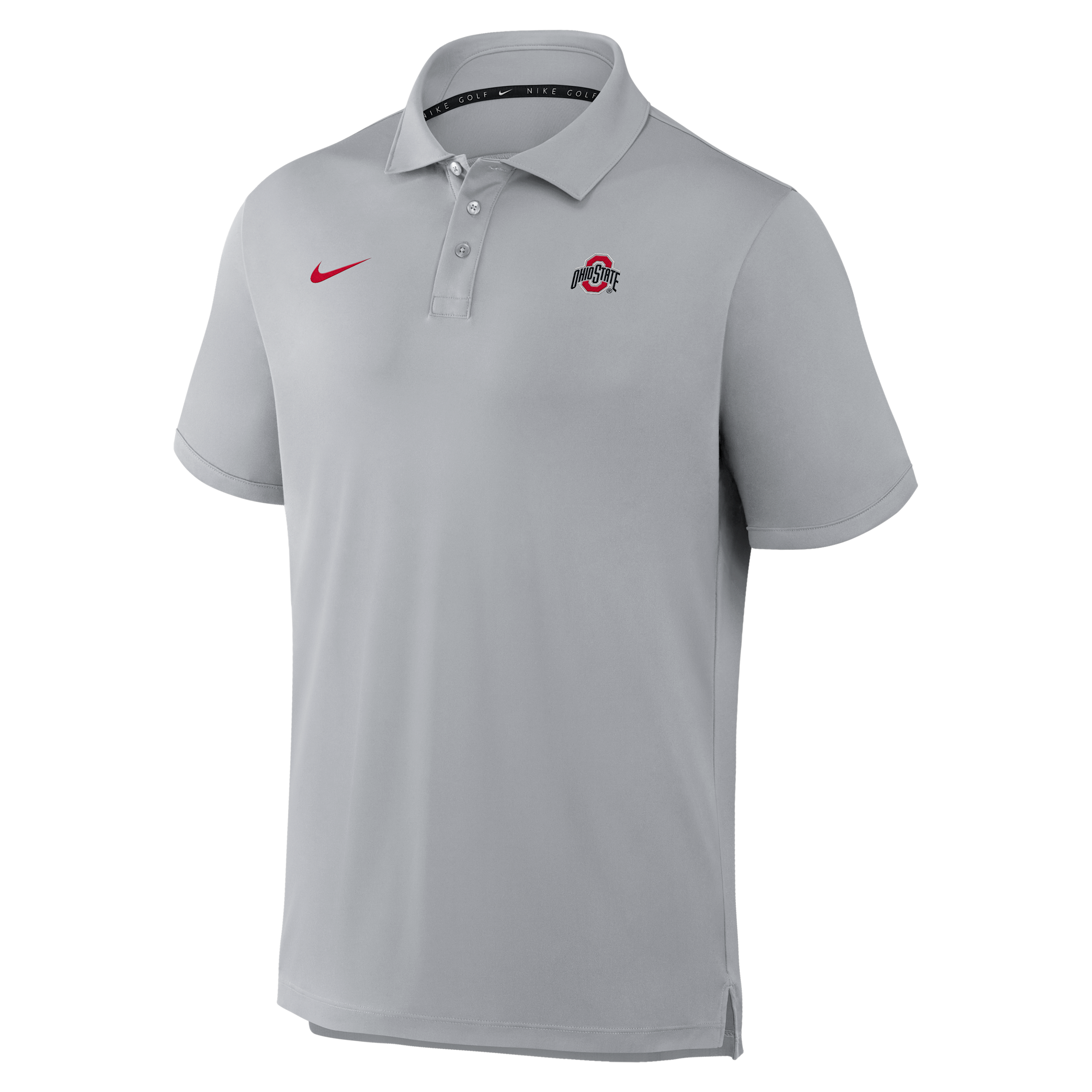 Ohio State Par Nike Men's Dri-FIT College Polo in Grey | 068801VOH-P8H