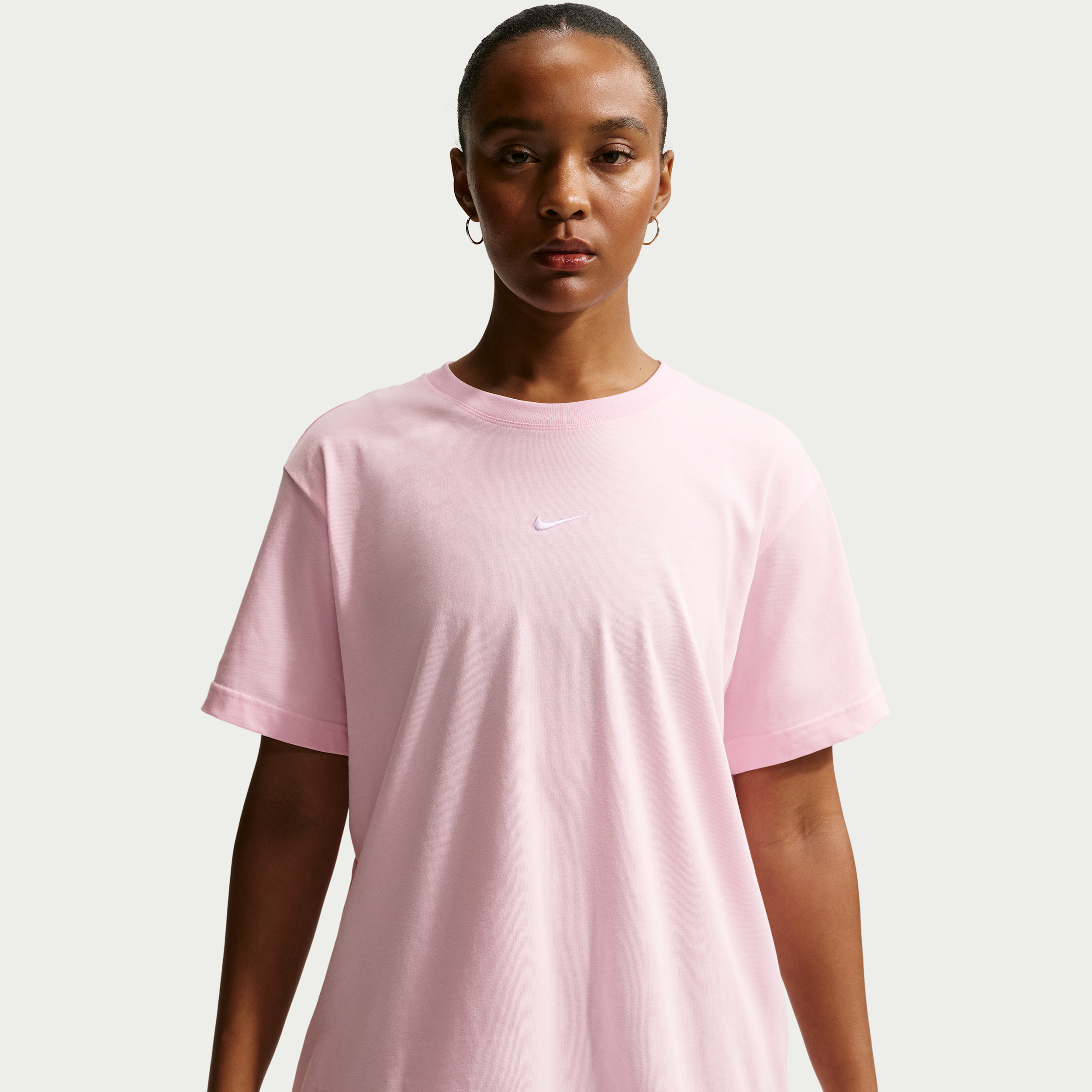 Women's Nike Sportswear Classic Oversized T-Shirt in Pink | IH7601-663