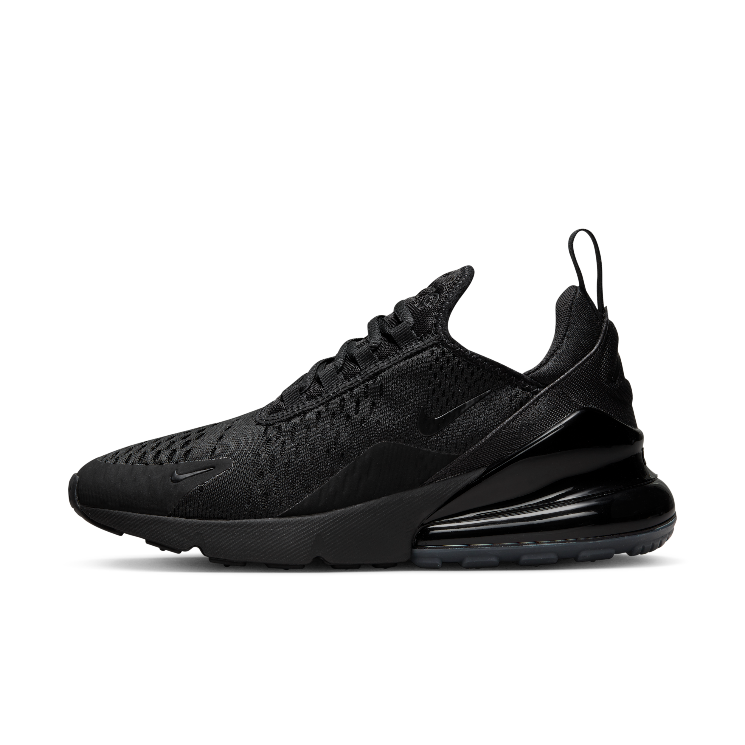 Nike Women's Air Max 270 Shoes in Black, Size: 10.5 | AH6789-006