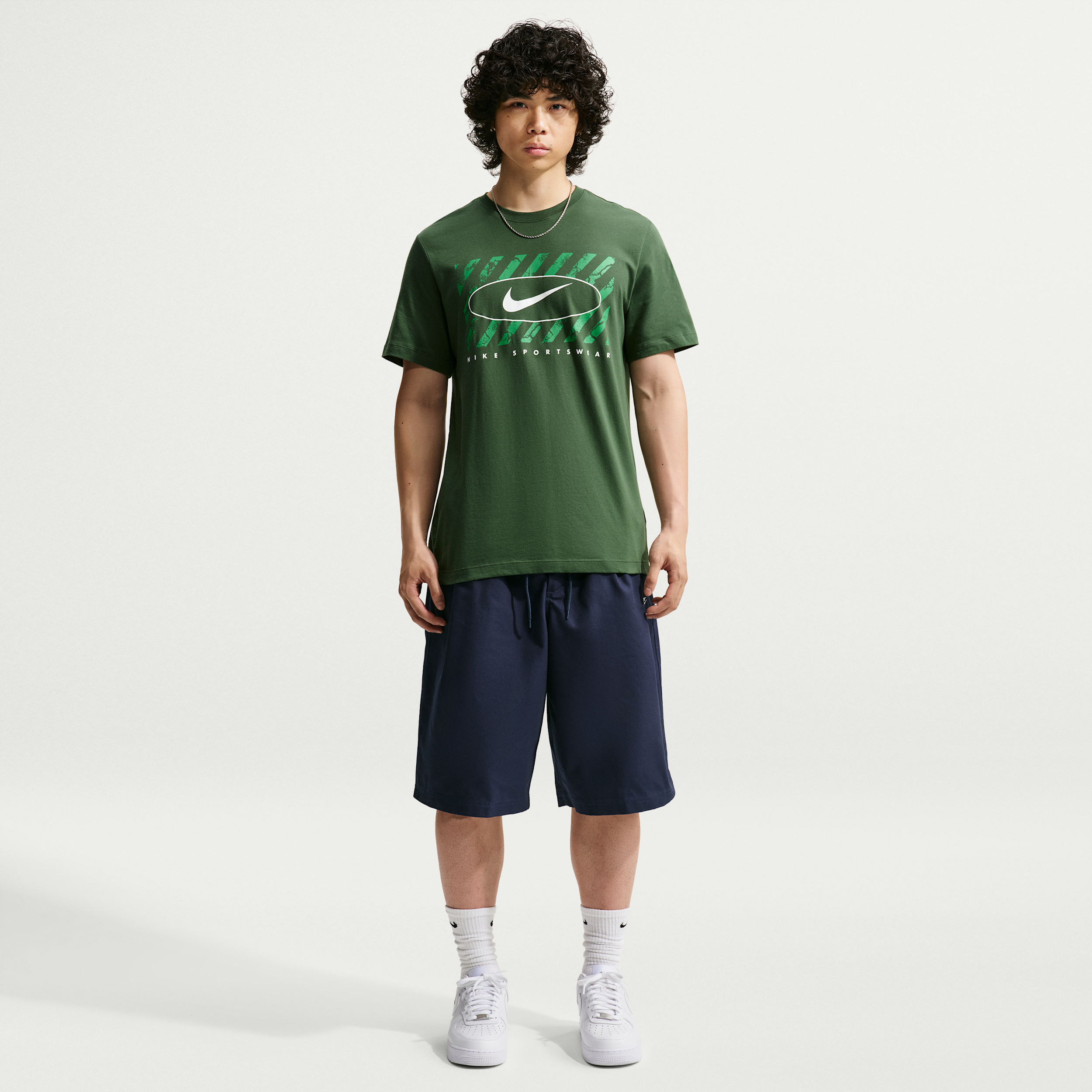 Nike Men's Club Straight Stretch Short, Medium, Obsidian