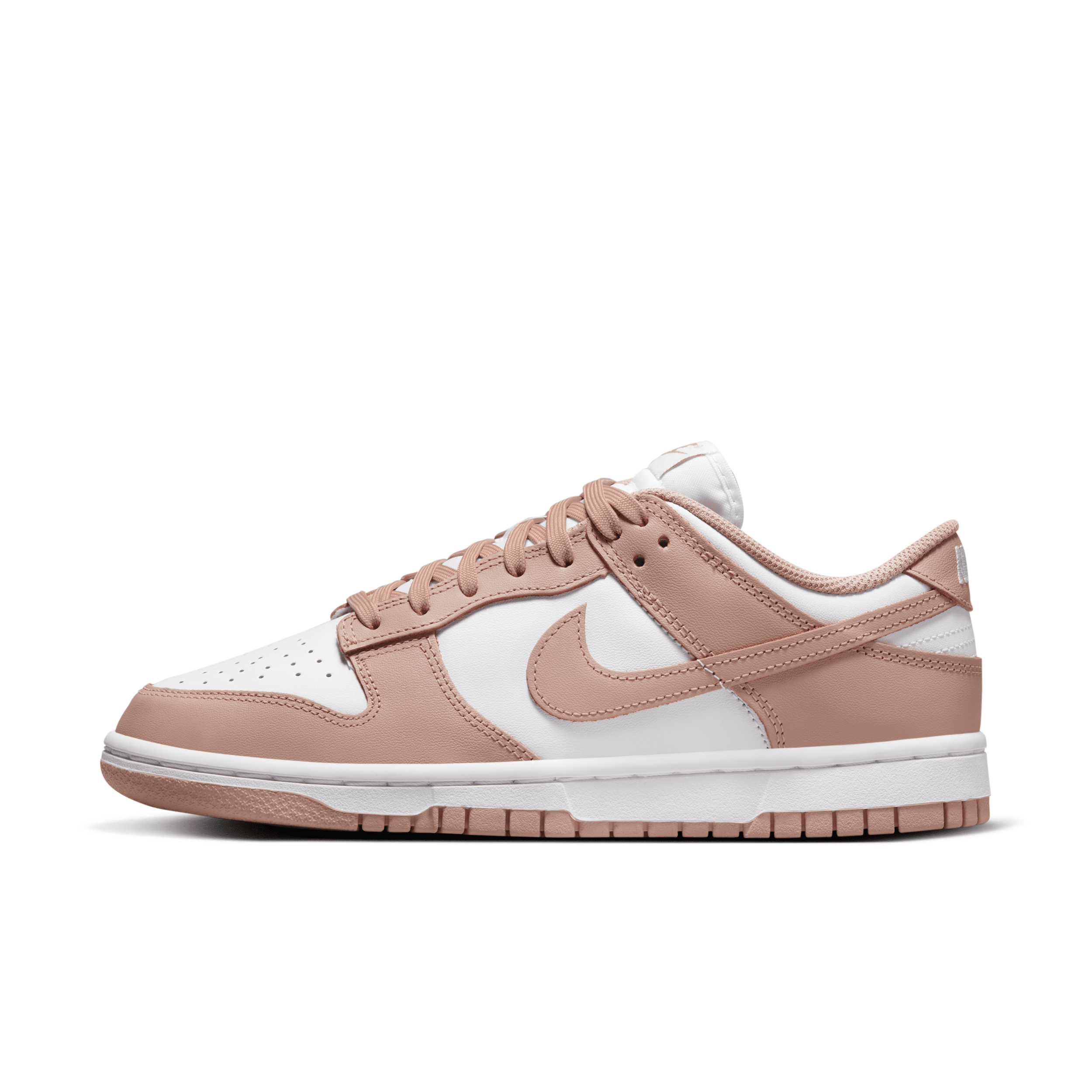 Nike Women's Dunk Low Shoes in White, Size: 6 | DD1503-118