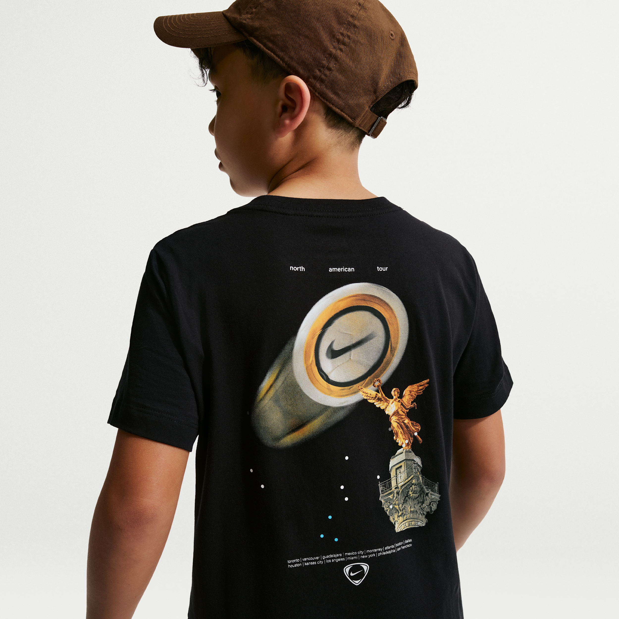 Nike Big Kids Victory T-Shirt in Black Size: Small