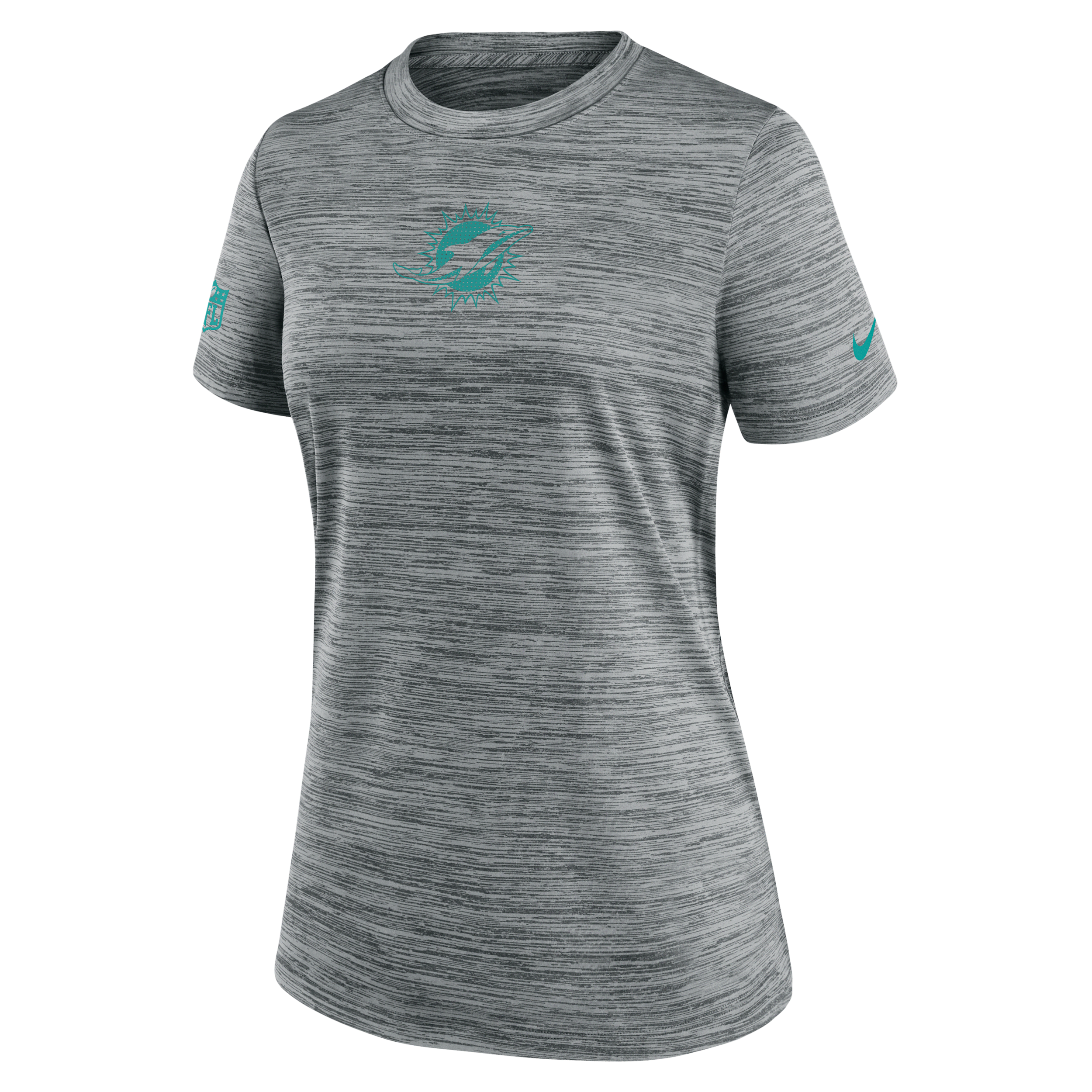 Nike Miami Dolphins Sideline Team Issue Velocity Women's Dri-fit Nfl T-shirt