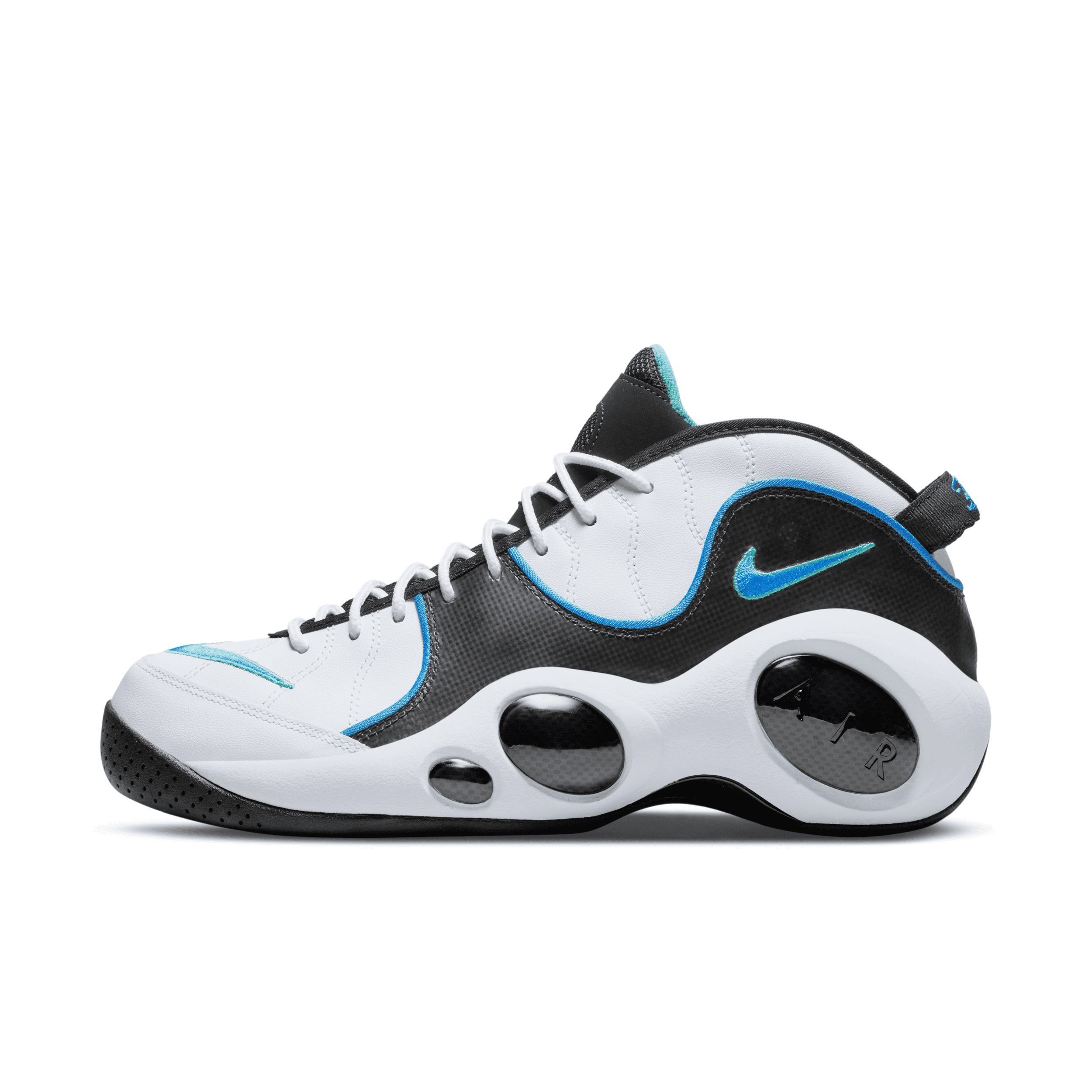 Shop Nike Men's Air Zoom Flight 95 Shoes In White