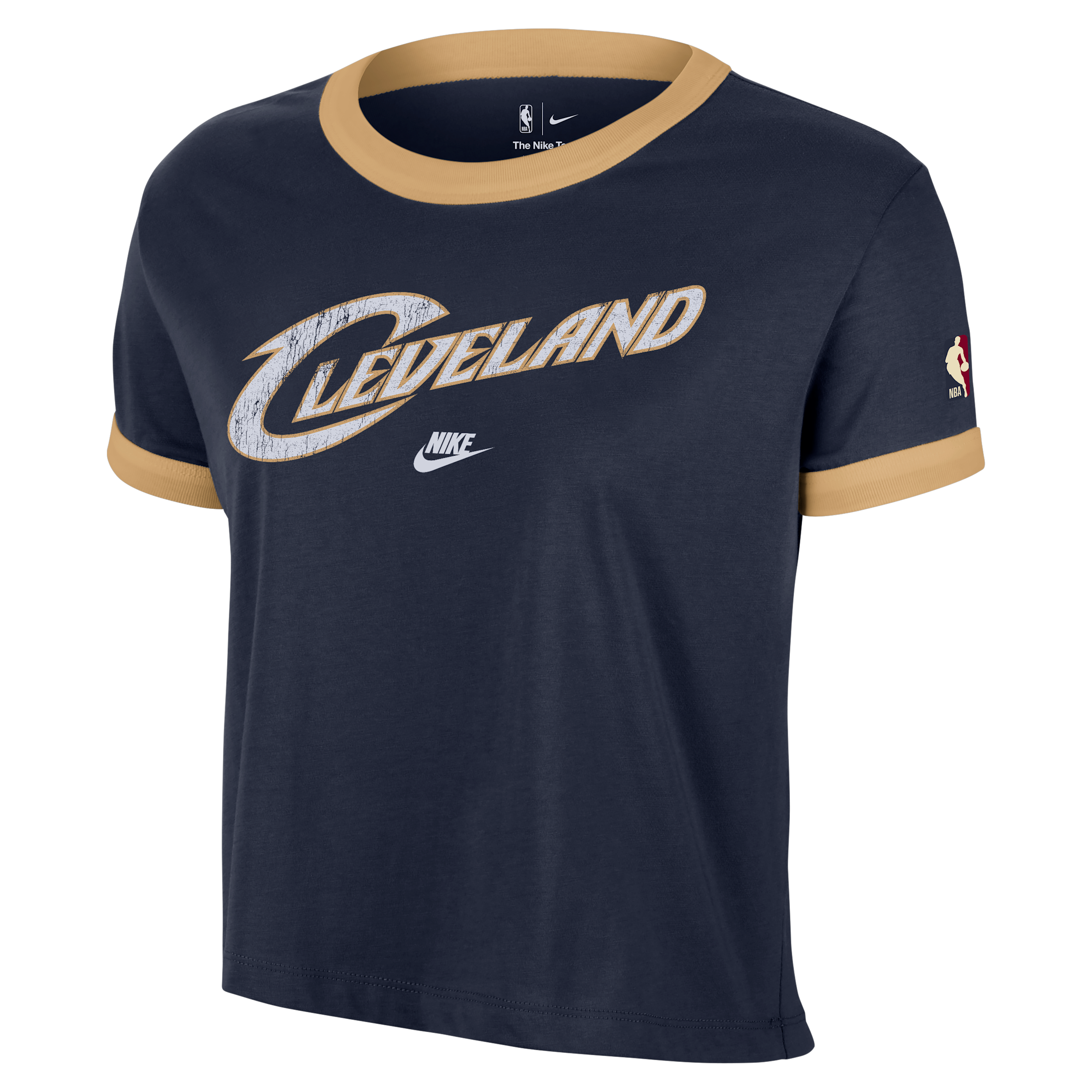 Nike Cleveland Cavaliers Essential Hardwood Classics  Women's Nba T-shirt In Blue