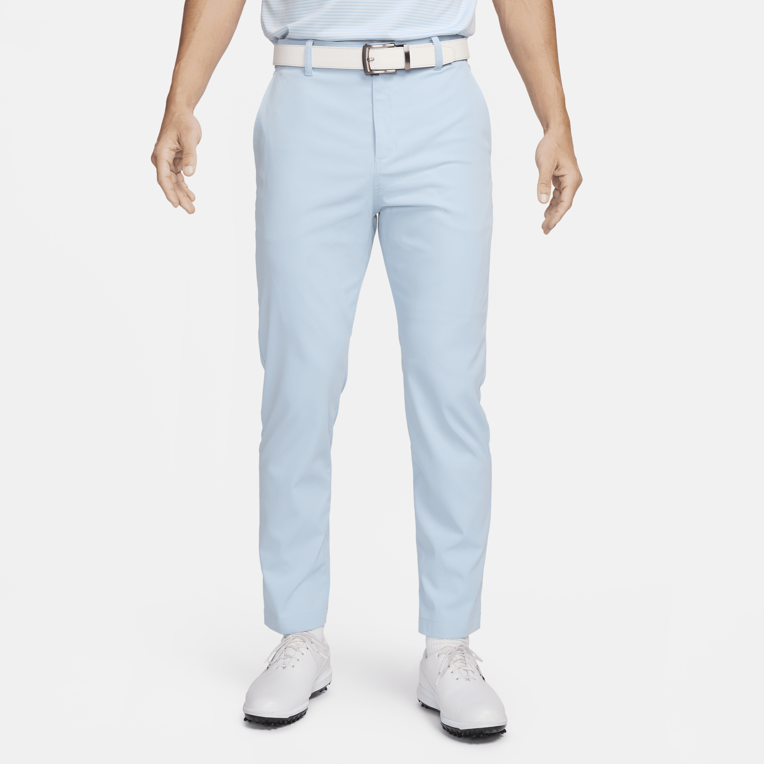 Nike Slim Fit Stretch Cotton Blend Golf Chino Pants In Blue