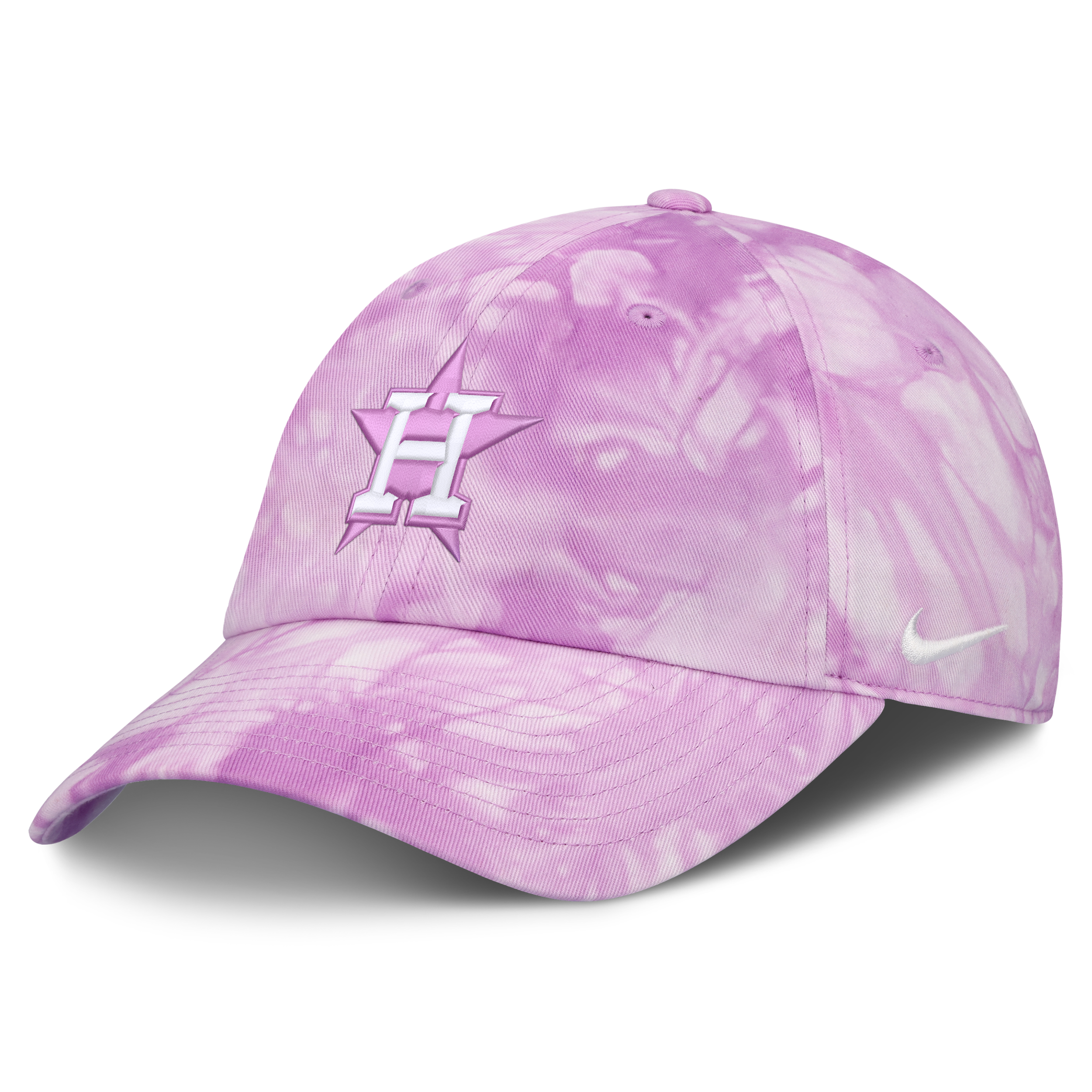 Houston Astros Club Nike Men's MLB Adjustable Hat in Pink | NB0110AHUS-P5U