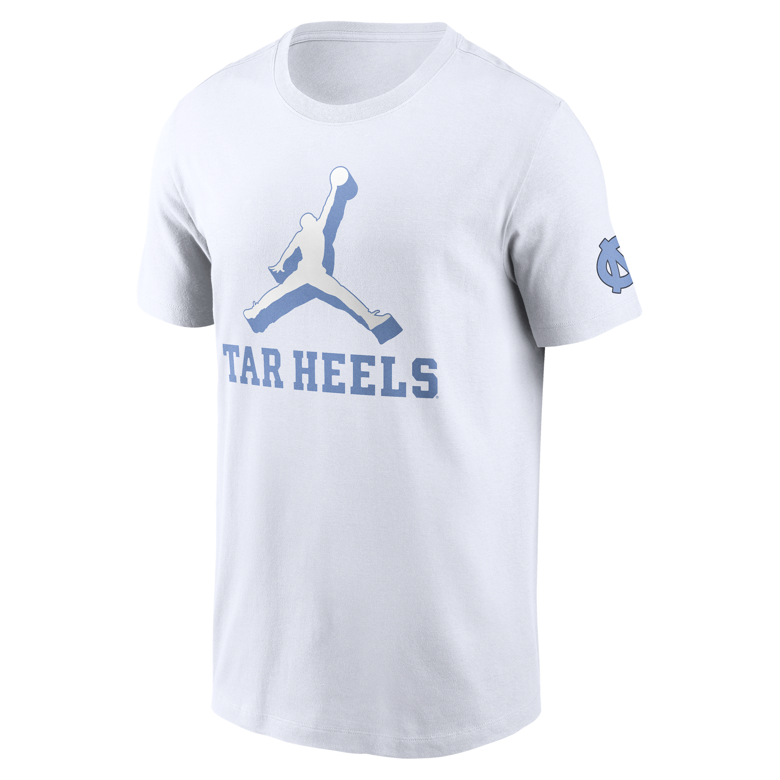 Jordan North Carolina Primetime Campus 2-hit Swoosh Nike Men's College T-shirt In White