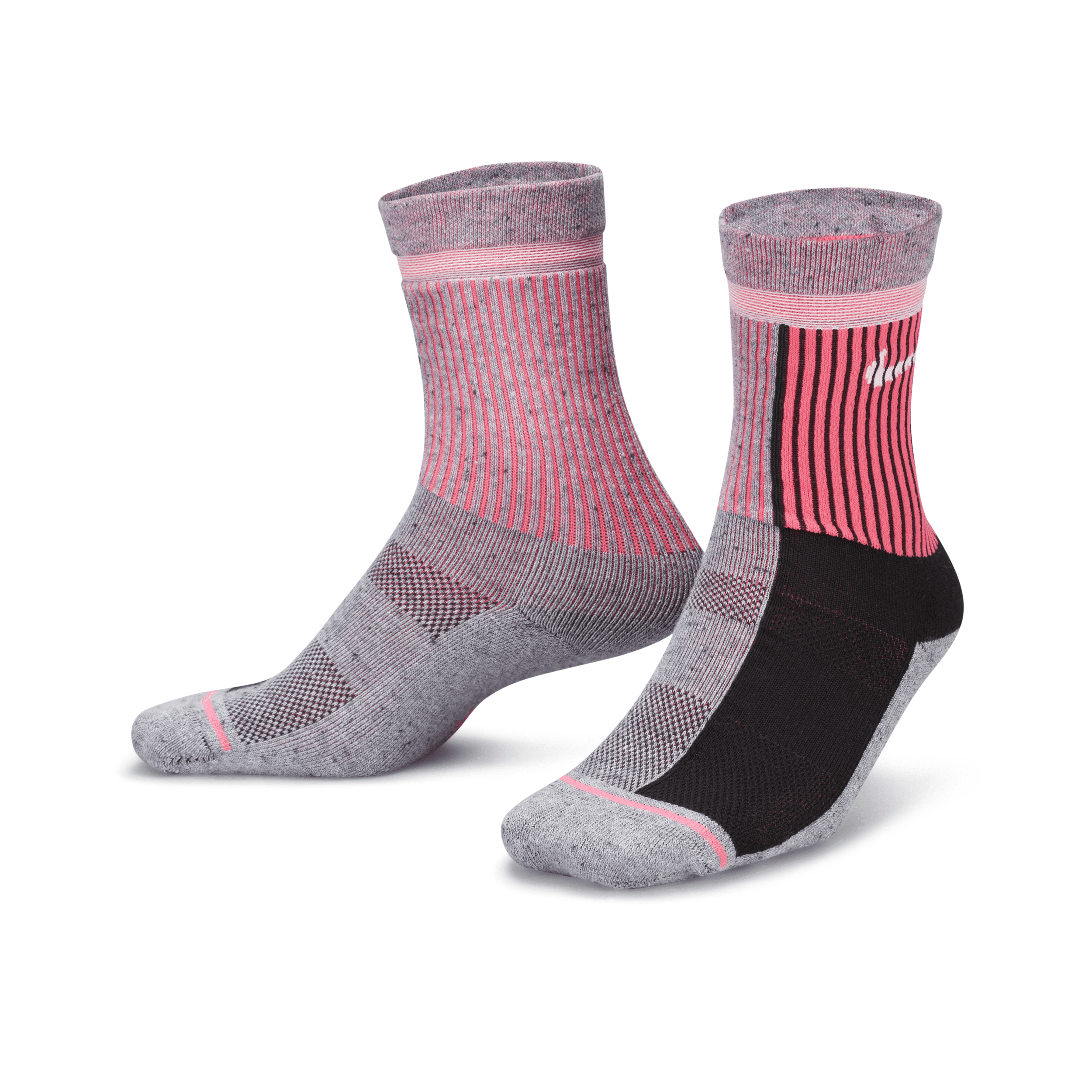 Nike Kids' Unisex Everyday Essential Crew Socks In Pink