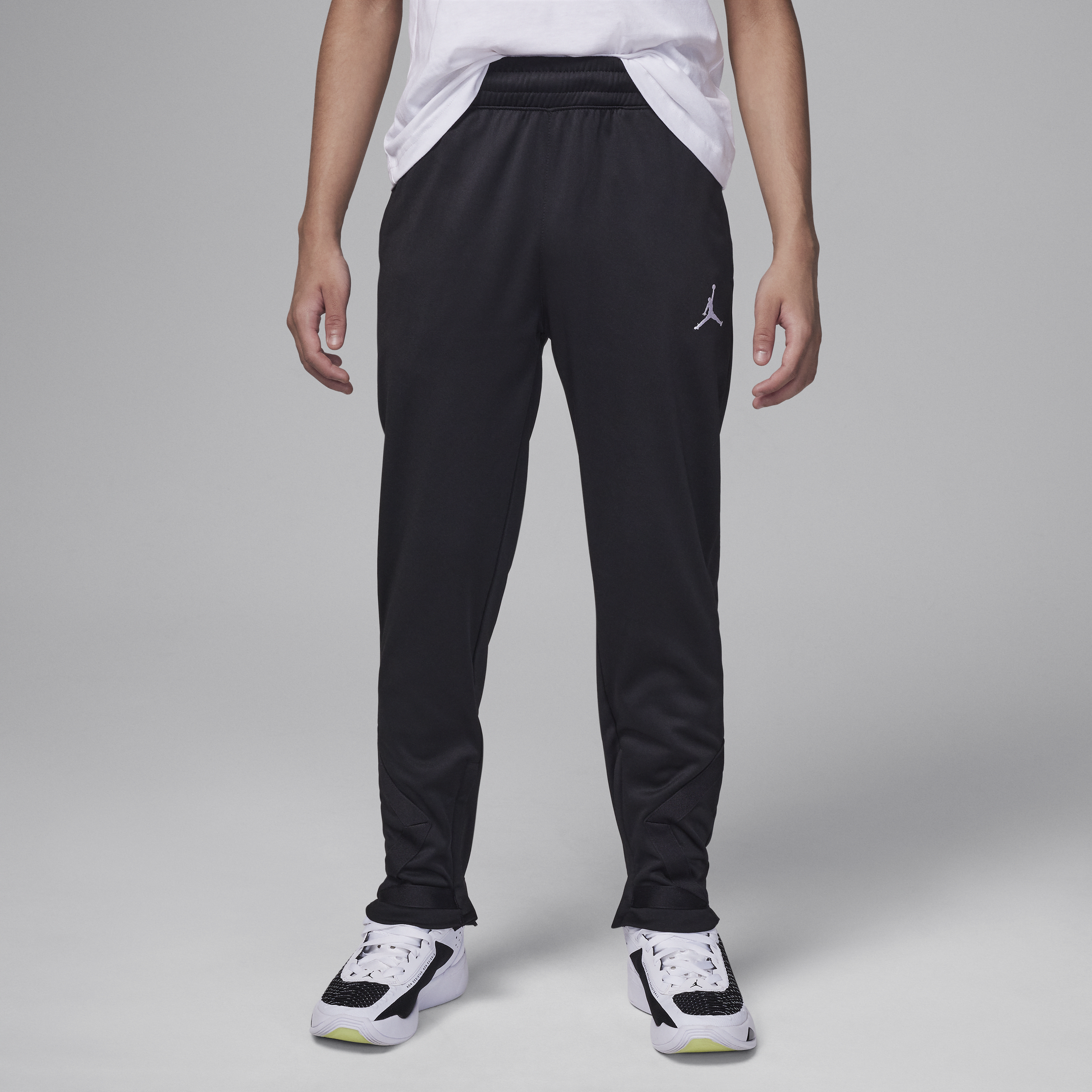 Jordan Air Diamond Big Kids' Dri-fit Pants In Black