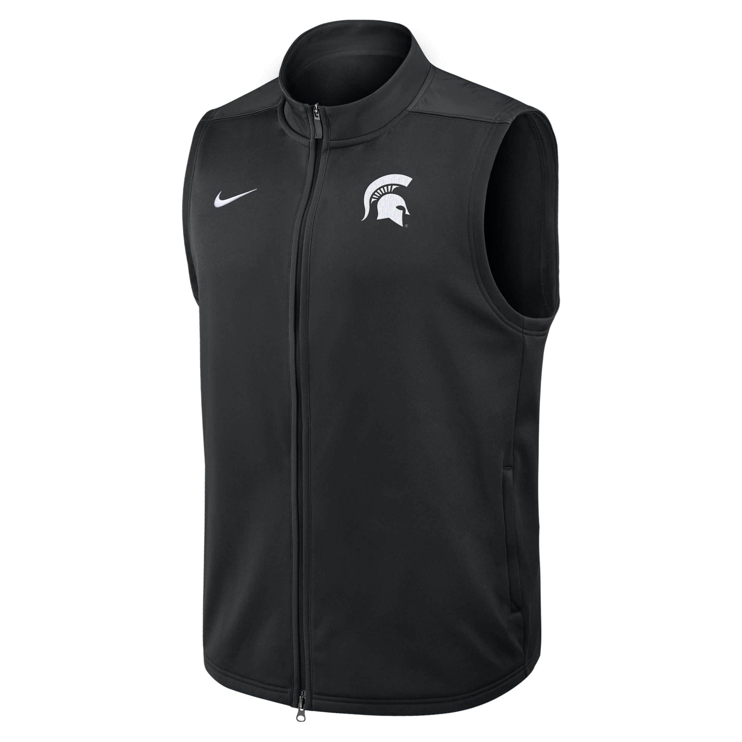 Nike Black Oregon Ducks Primetime Victory Performance Full-zip Vest In Black
