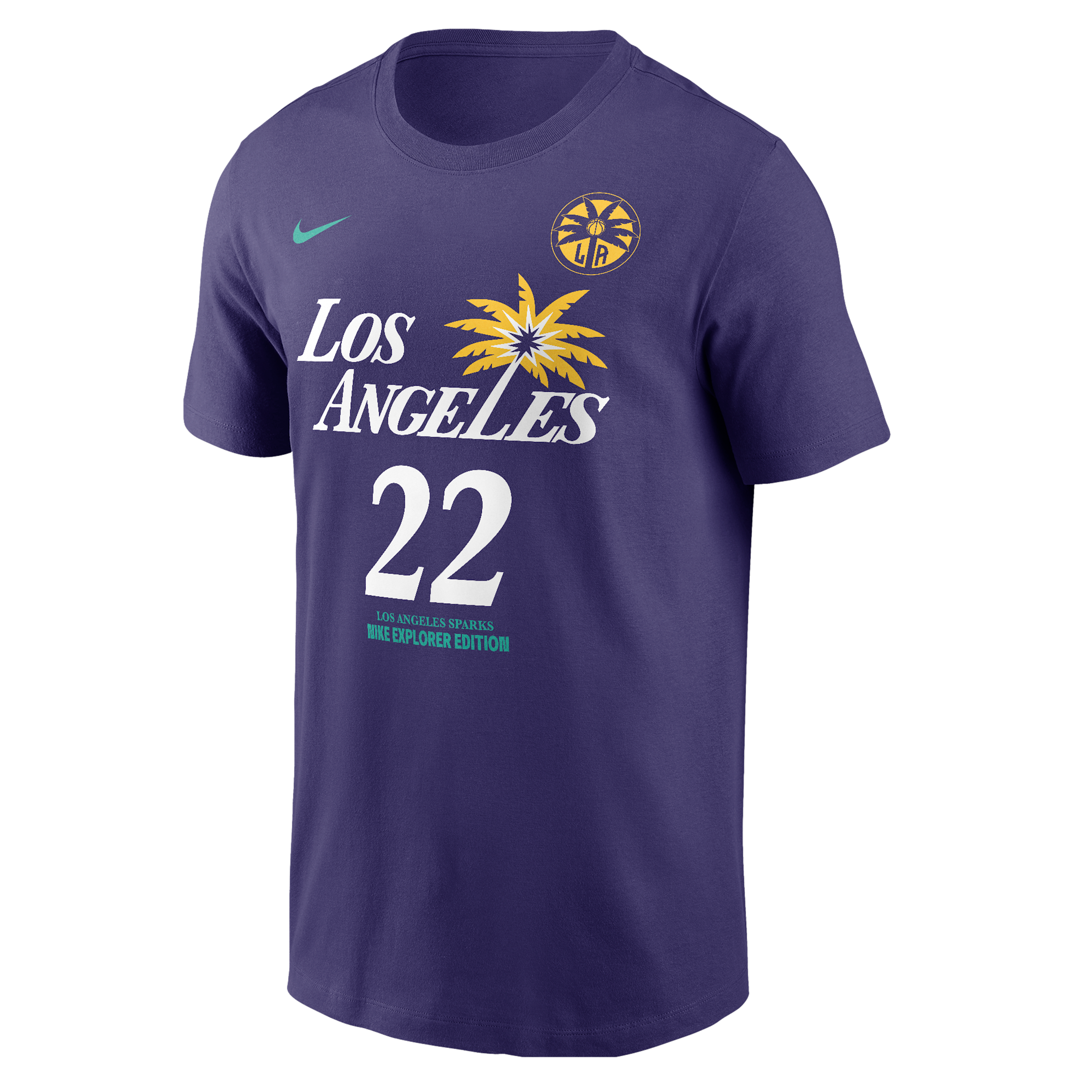 Nike Men's and Woman's Cameron Brink Purple Los Angeles Sparks 2024 Wnba Draft Name Number T-Shirt - Purple