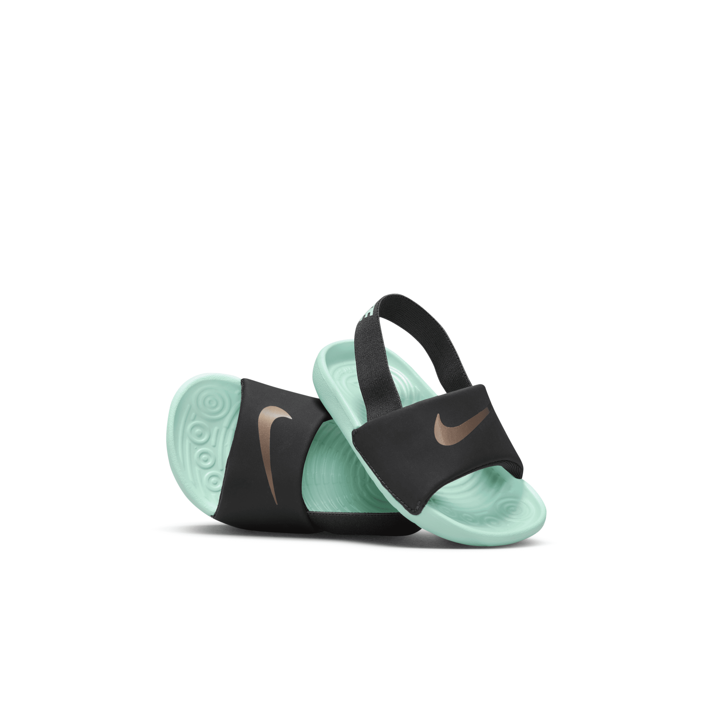 Nike Kawa Baby/toddler Slides In Black