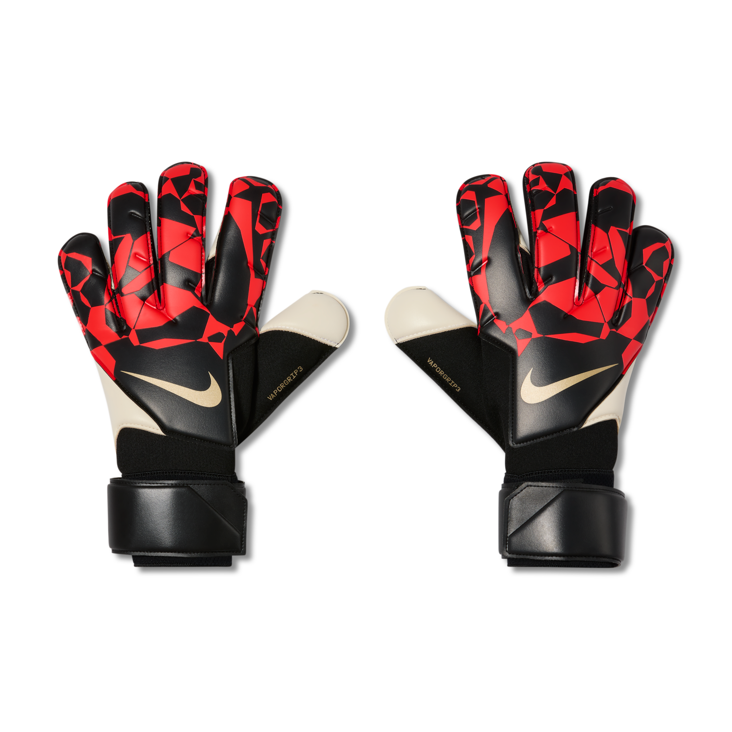 Nike Vapor Grip3 Goalkeeper Soccer Gloves in Black | HQ0304-010