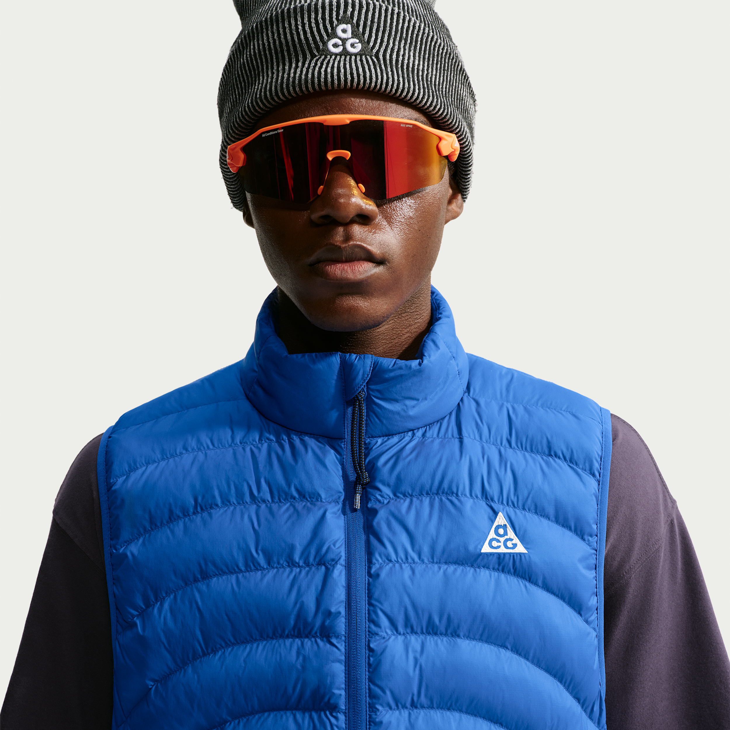 Men's Nike ACG Lava Flow Therma-FIT ADV Vest in Blue | IR2240-480