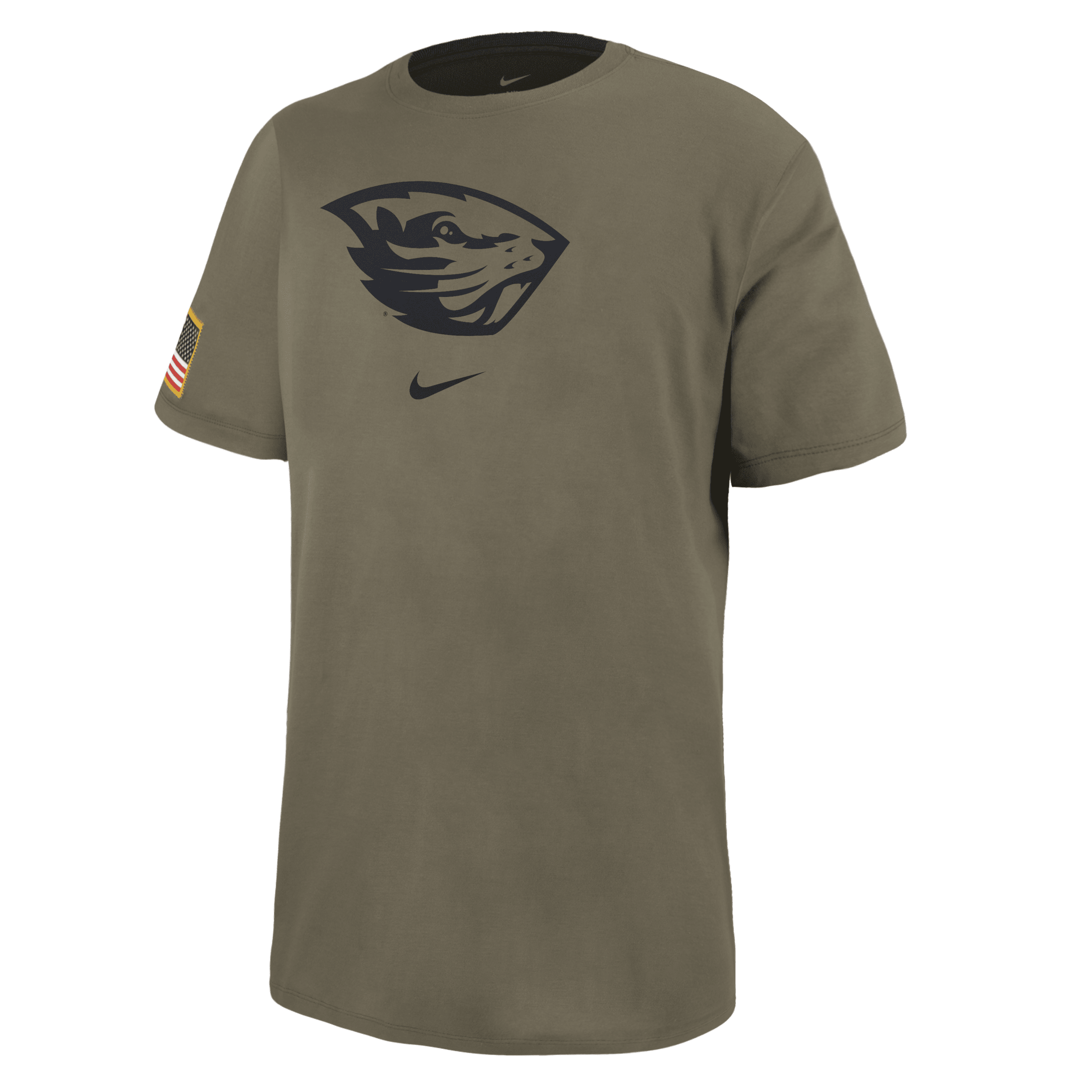 Shop Nike Oregon State  Men's College T-shirt In Brown