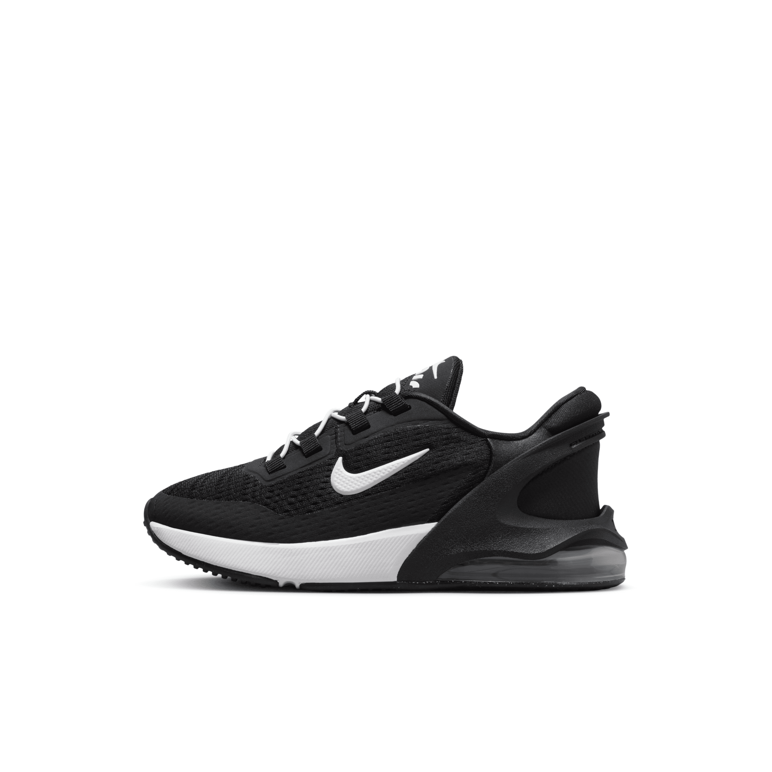 Nike Babies' Air Max 270 Go Little Kids' Easy On/off Shoes In Black