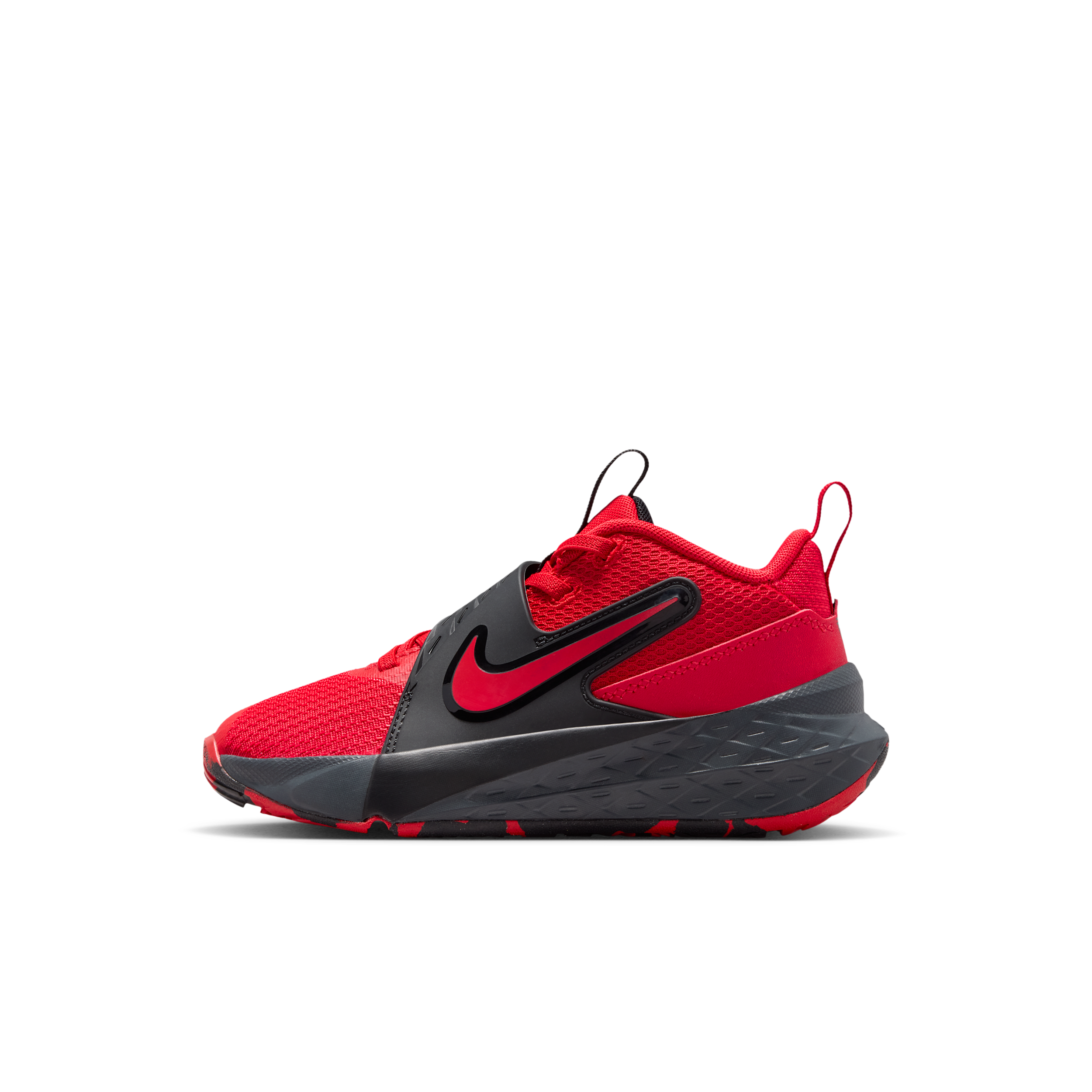 Nike Team Hustle D 12 Little Kids' Shoes In Red