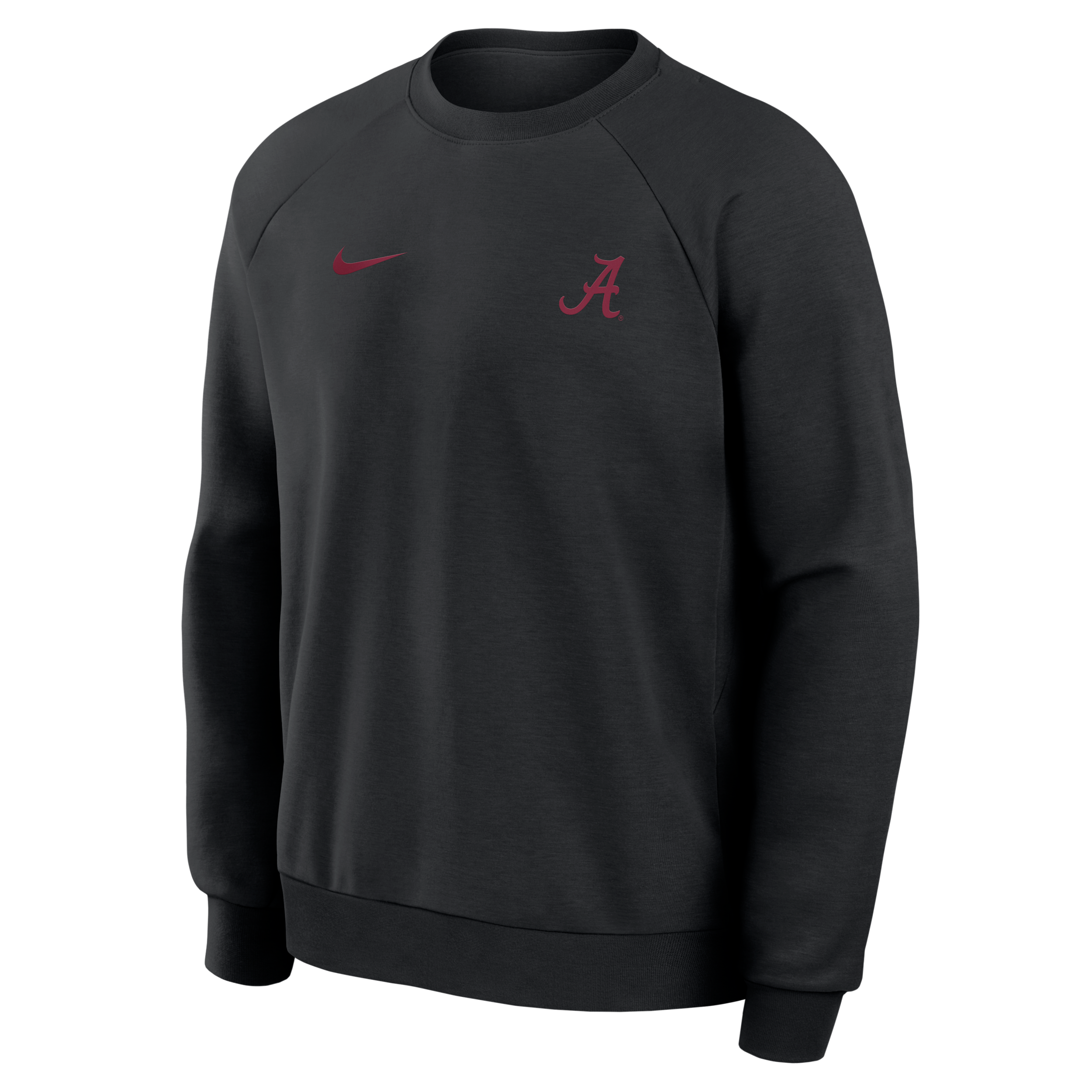 Alabama Premium Performance Nike Men's Dri-FIT College Pullover Crew in Black | 03EK00AABN-BXN