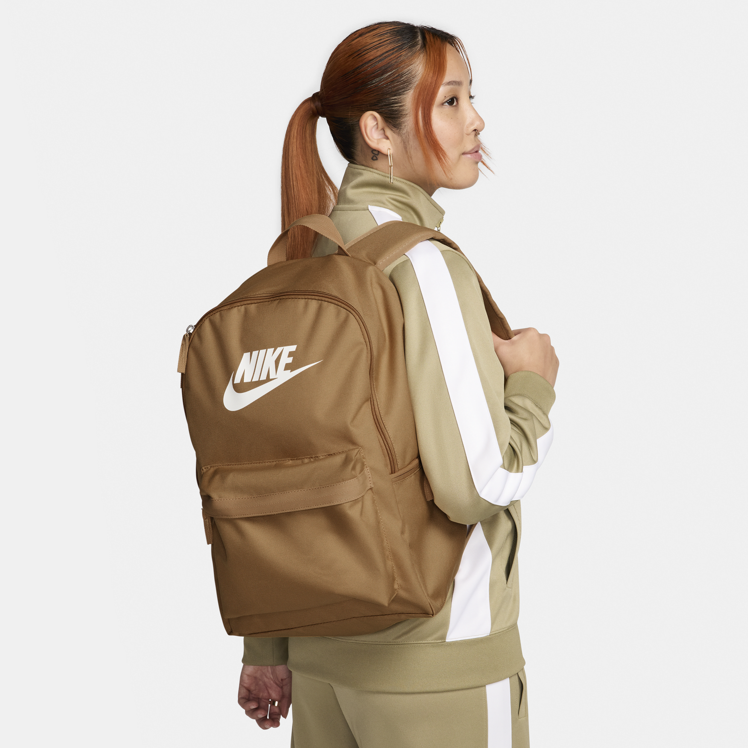Nike Unisex Heritage Backpack (25l) In Brown
