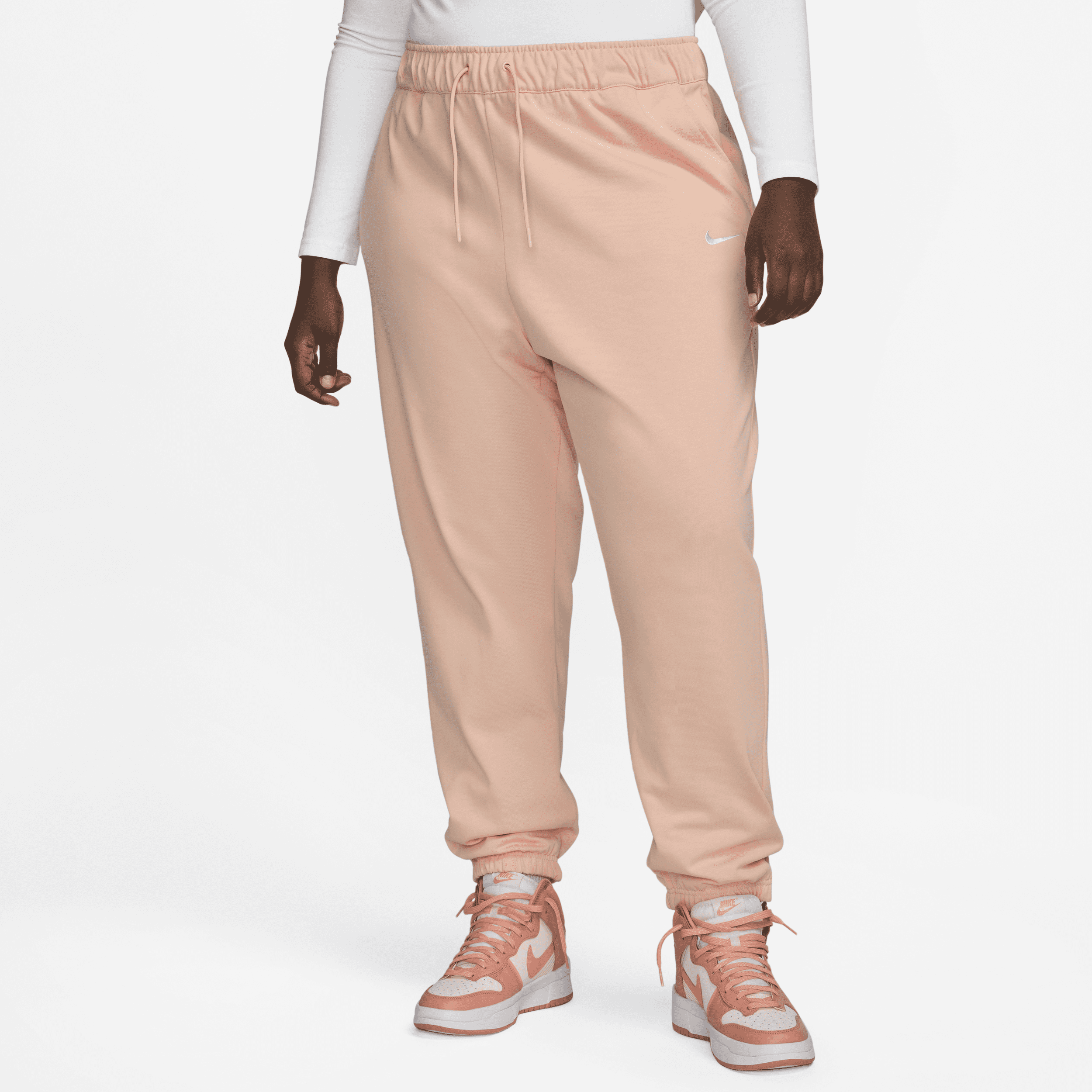Nike Women's  Sportswear Easy Jogger Pants (plus Size) In Pink